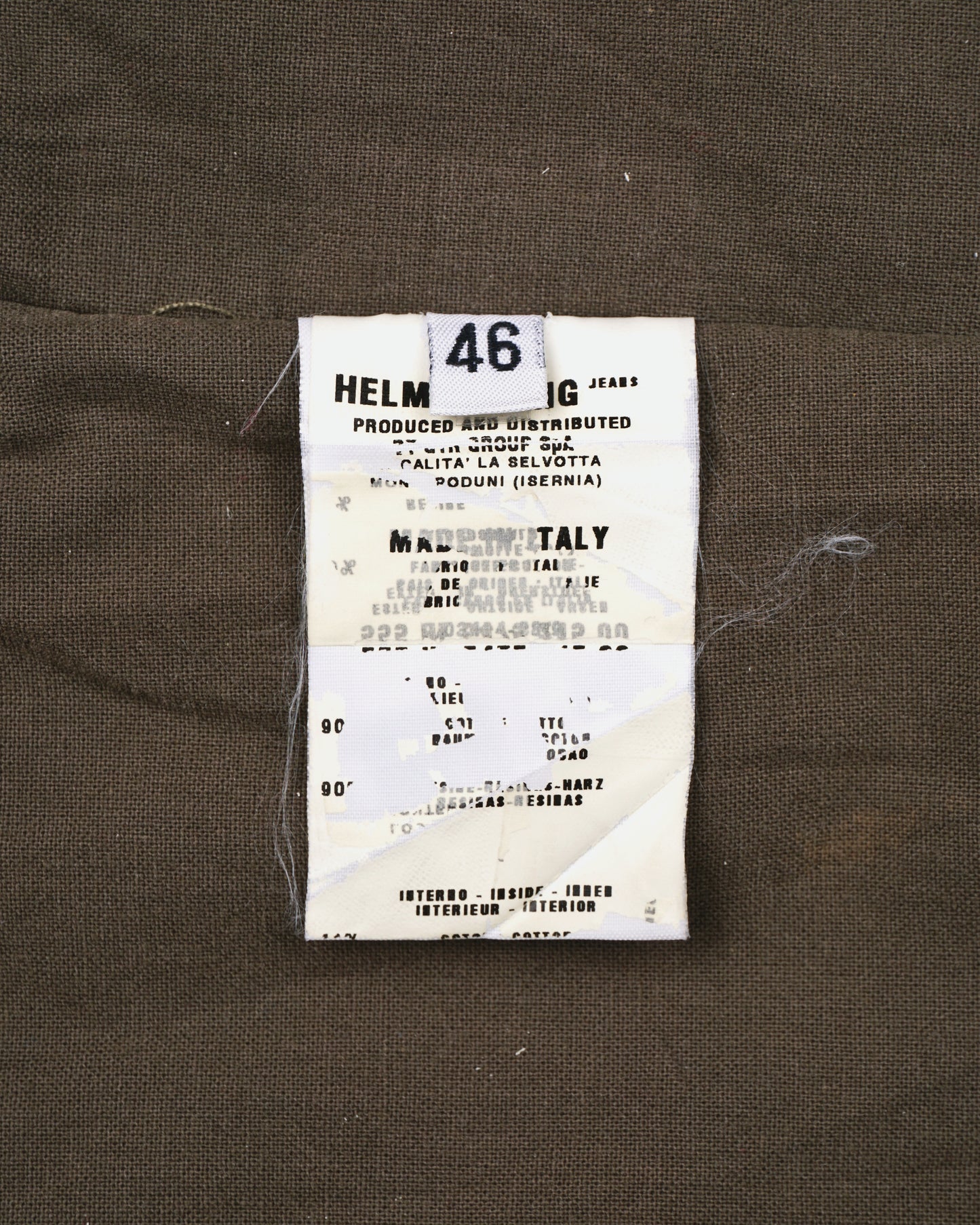 Helmut Lang AW99 Military Parka Jacket