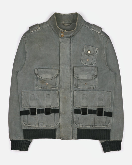 Dolce & Gabbana Multi-Pocket Workwear Bomber Jacket