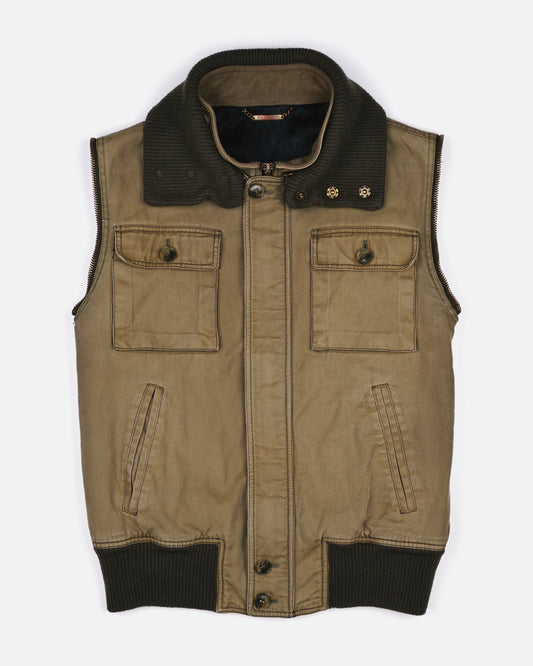 Dolce & Gabbana AW03 Multi-Zipper Bomber Jacket