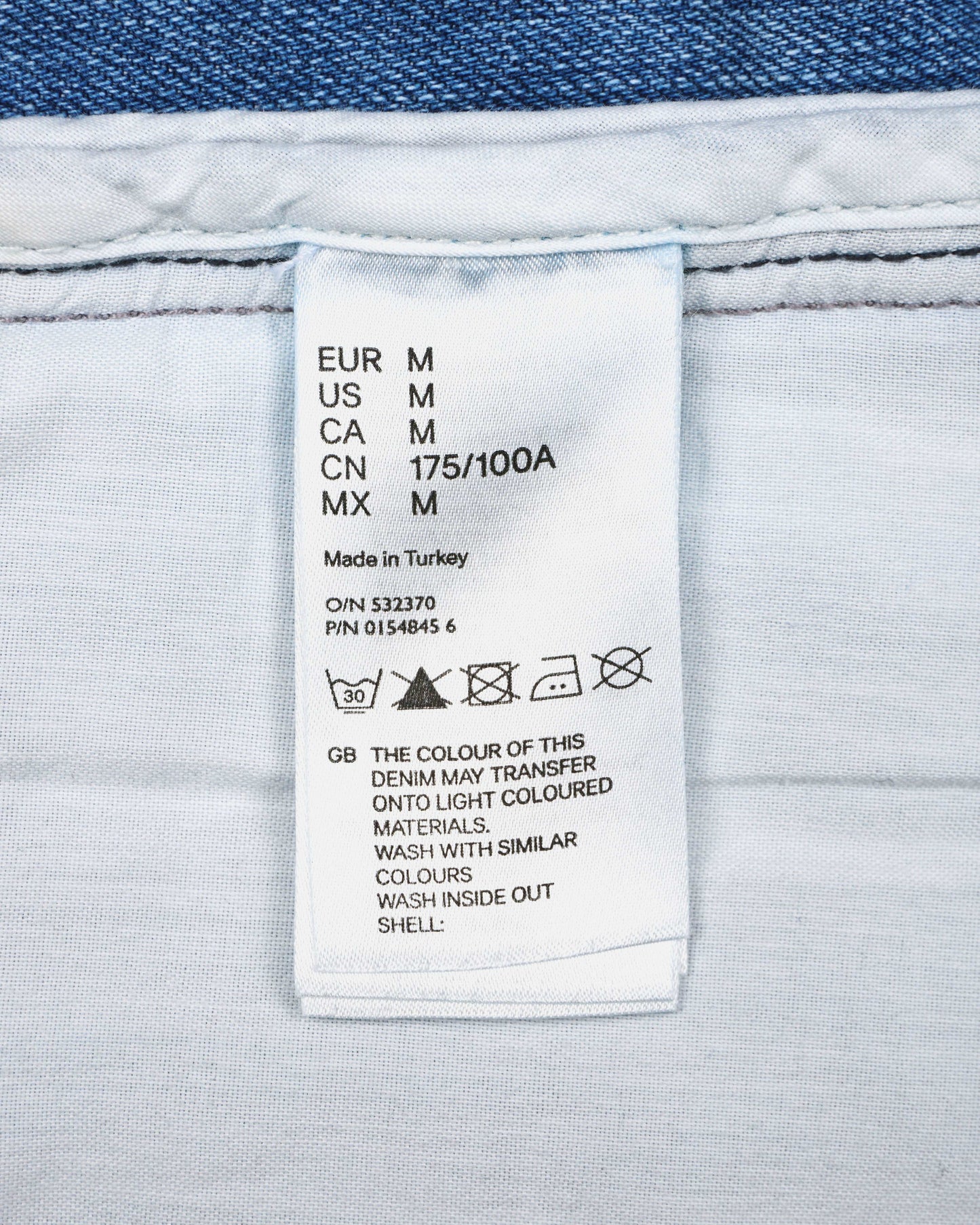 H&M x Maison Margiela Reconstructed Denim Jacket