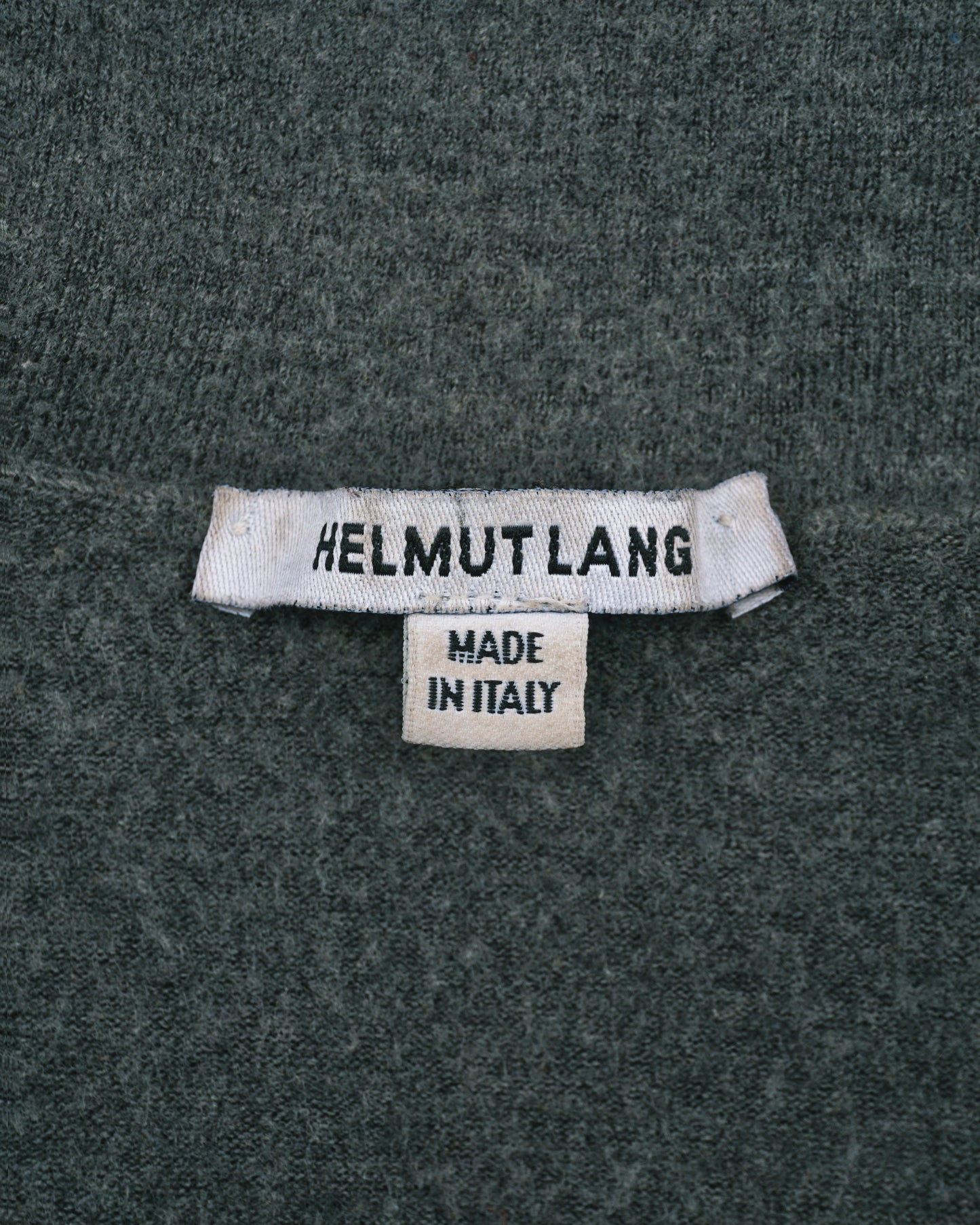 Helmut Lang 2000s Cutout Mockneck Longsleeve