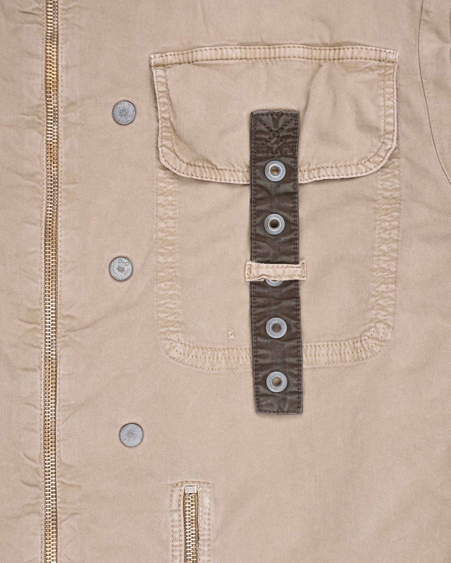 Dolce & Gabbana SS03 Military Cargo Jacket