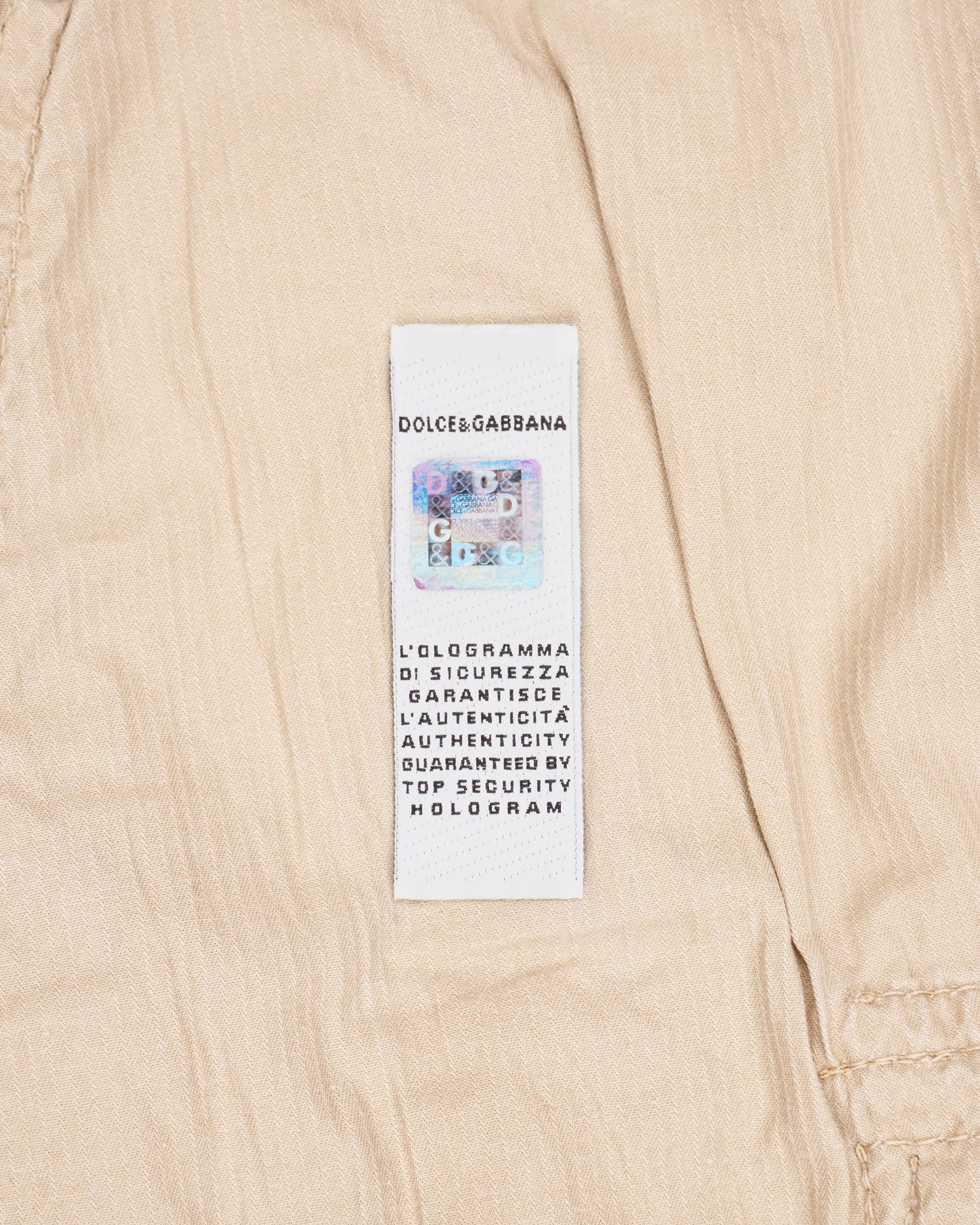 Dolce & Gabbana SS03 Net Cargo Pants