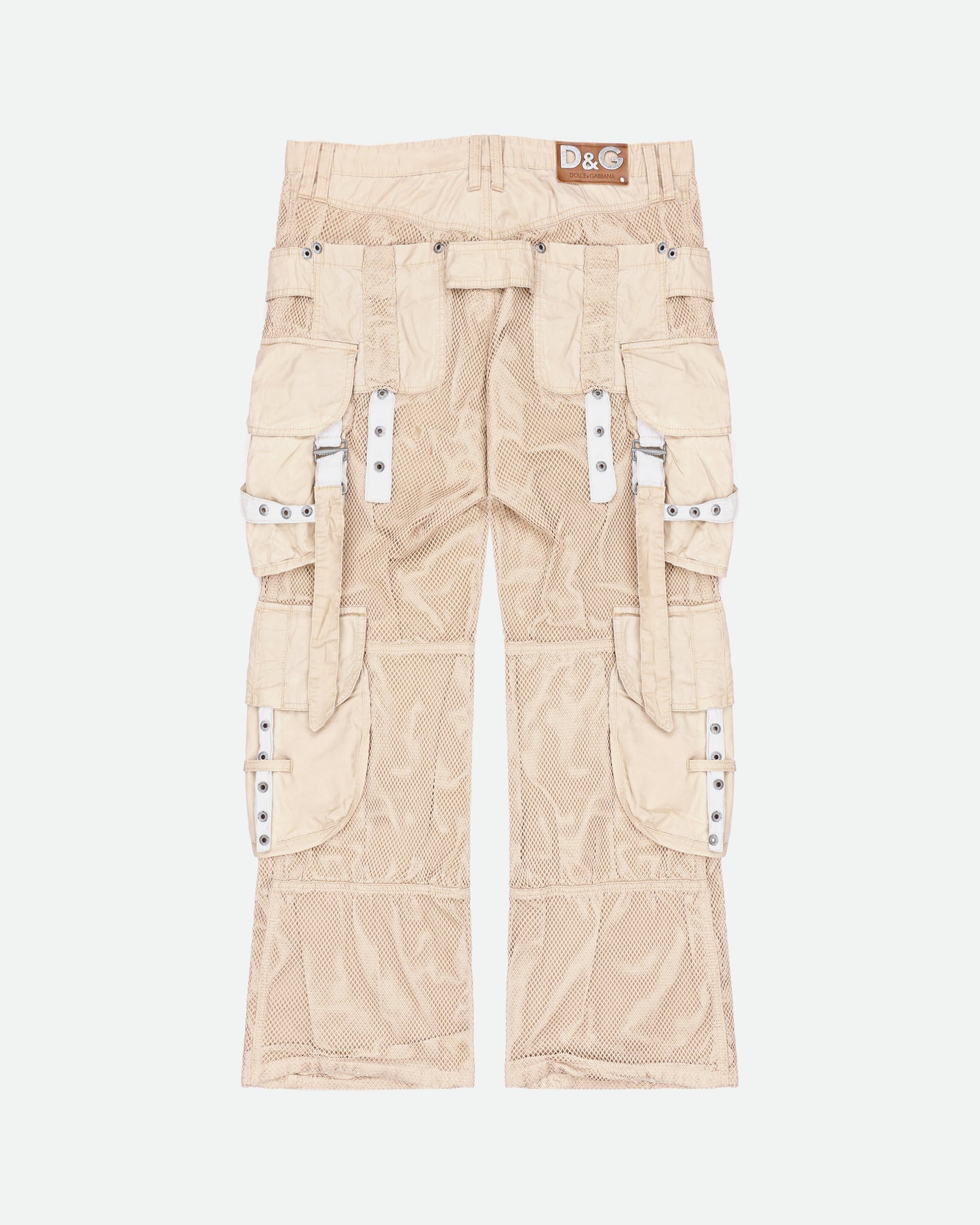 Dolce & Gabbana SS03 Net Cargo Pants