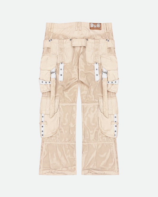 Dolce & Gabbana SS03 Net Cargo Pants