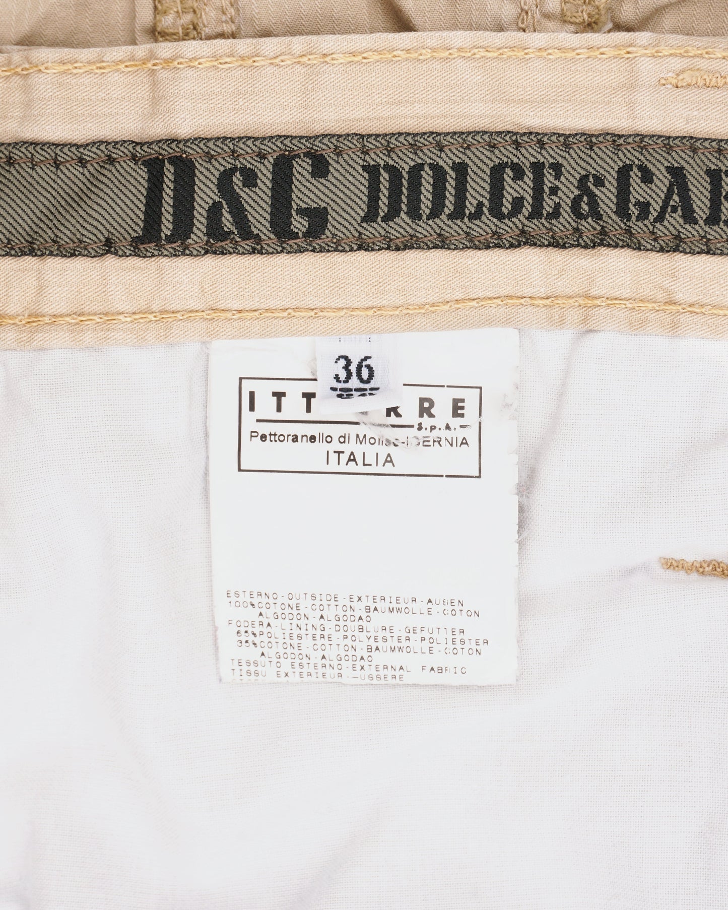 Dolce & Gabbana SS03 Net Cargo Pants