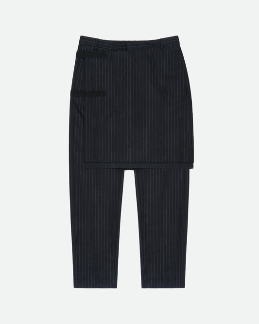 Dries van Noten AW15 Pinstripe Bondage Skirt Pants