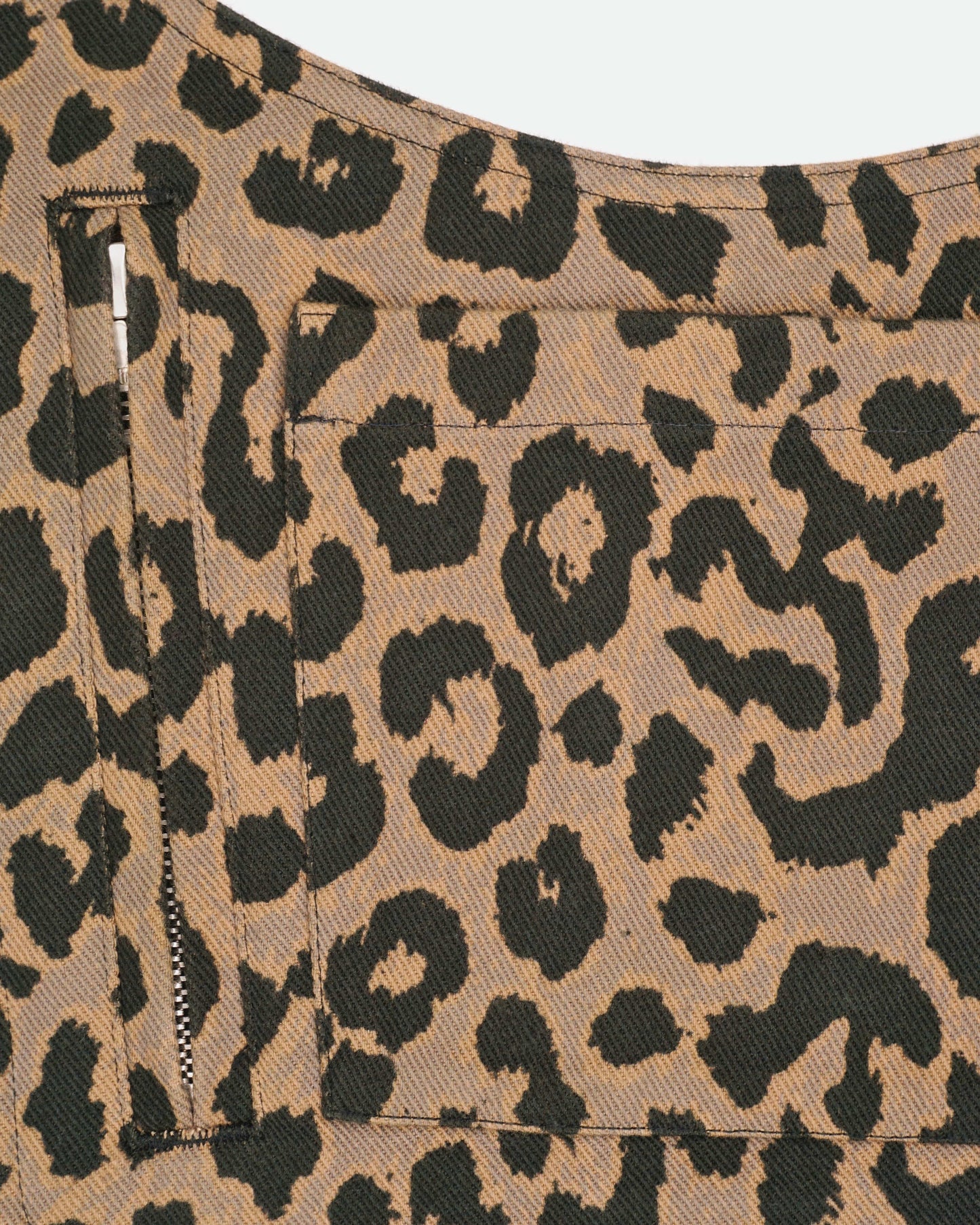 Dries van Noten SS14 Leopard Holster Suspenders