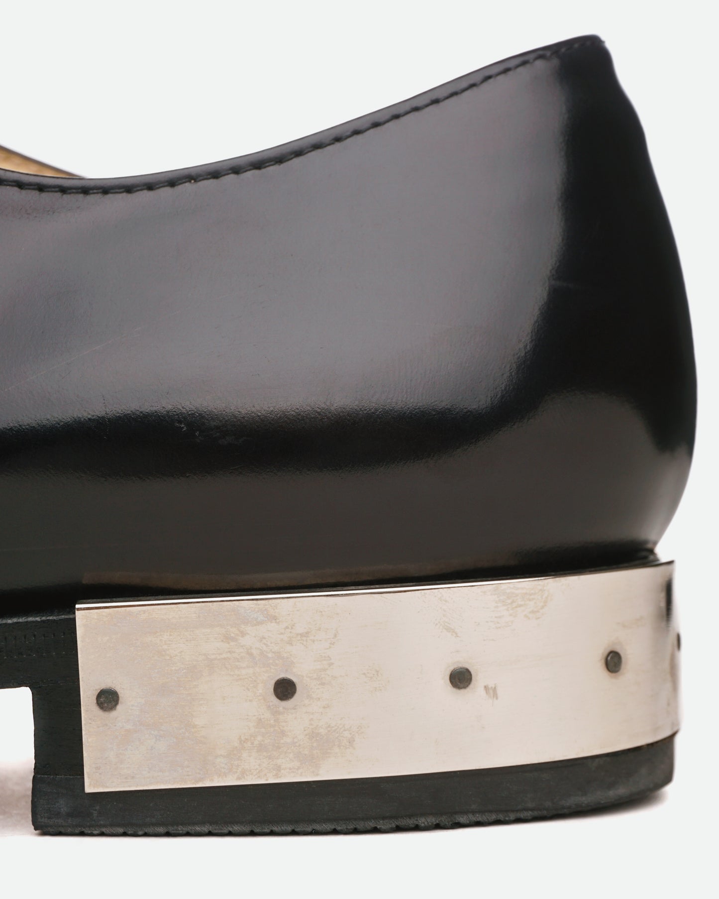 Helmut Lang SS04 Metal-Heel Derbys