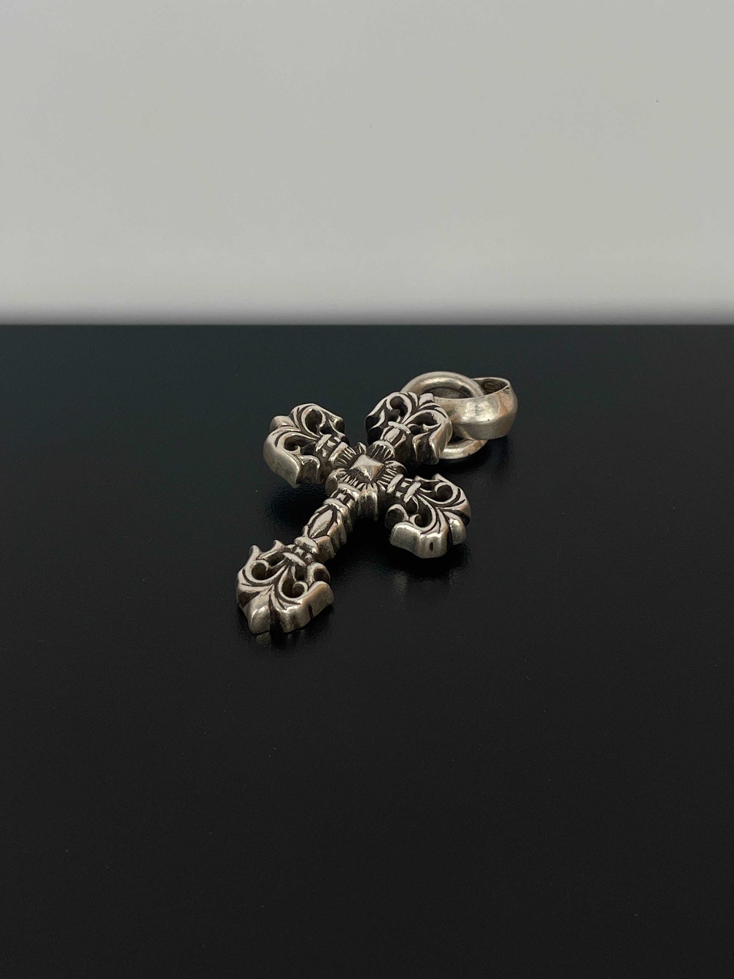 Chrome Hearts Medium Filigree Cross Pendant