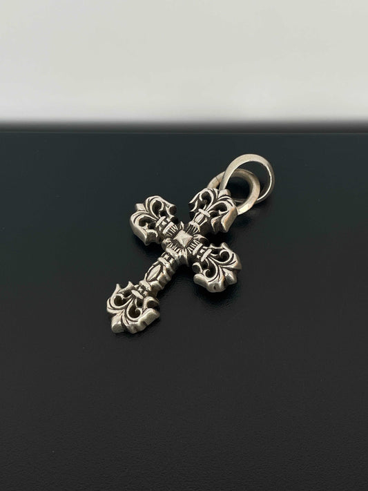 Chrome Hearts Medium Filigree Cross Pendant