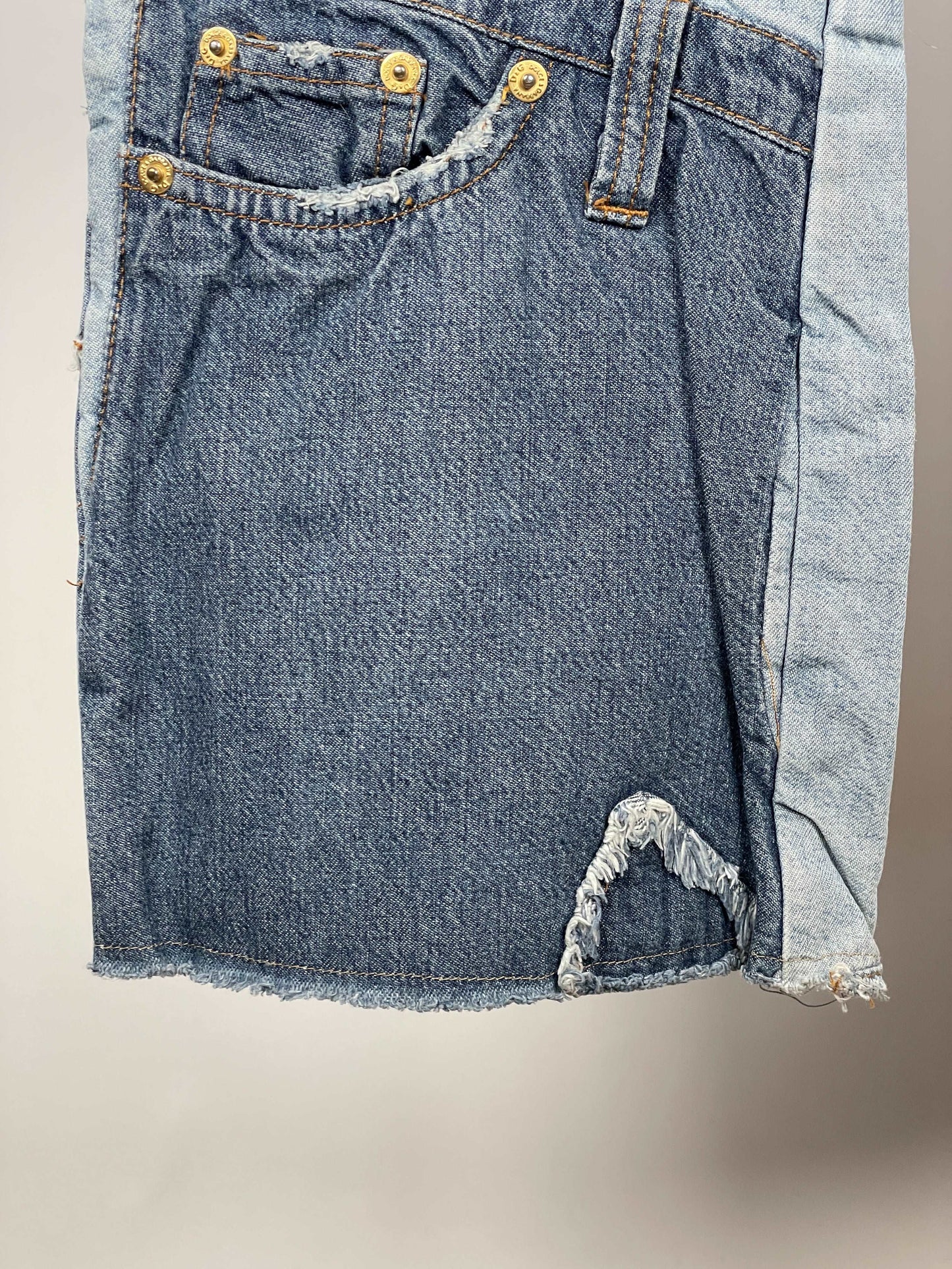Dolce & Gabbana Flared Reconstructed Denim Jeans