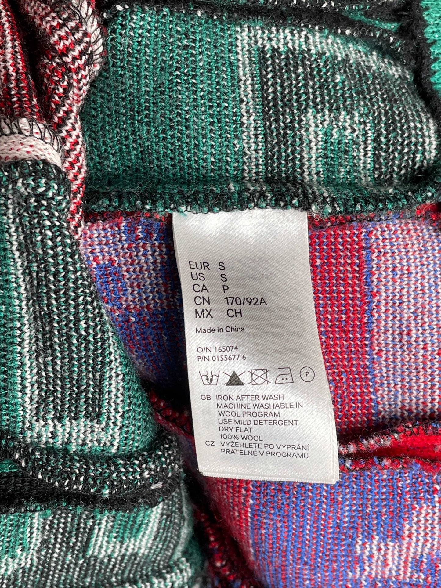 H&M x Maison Margiela Reconstructed Scarf Sweater