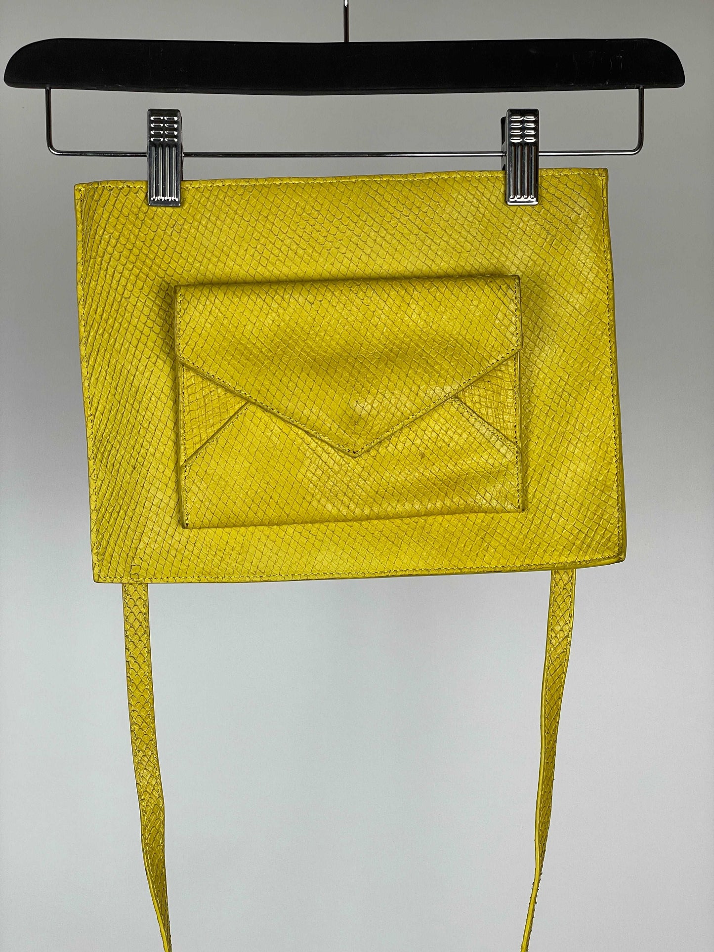 Helmut Lang Sample Fish Scale Shoulder- / Handbag