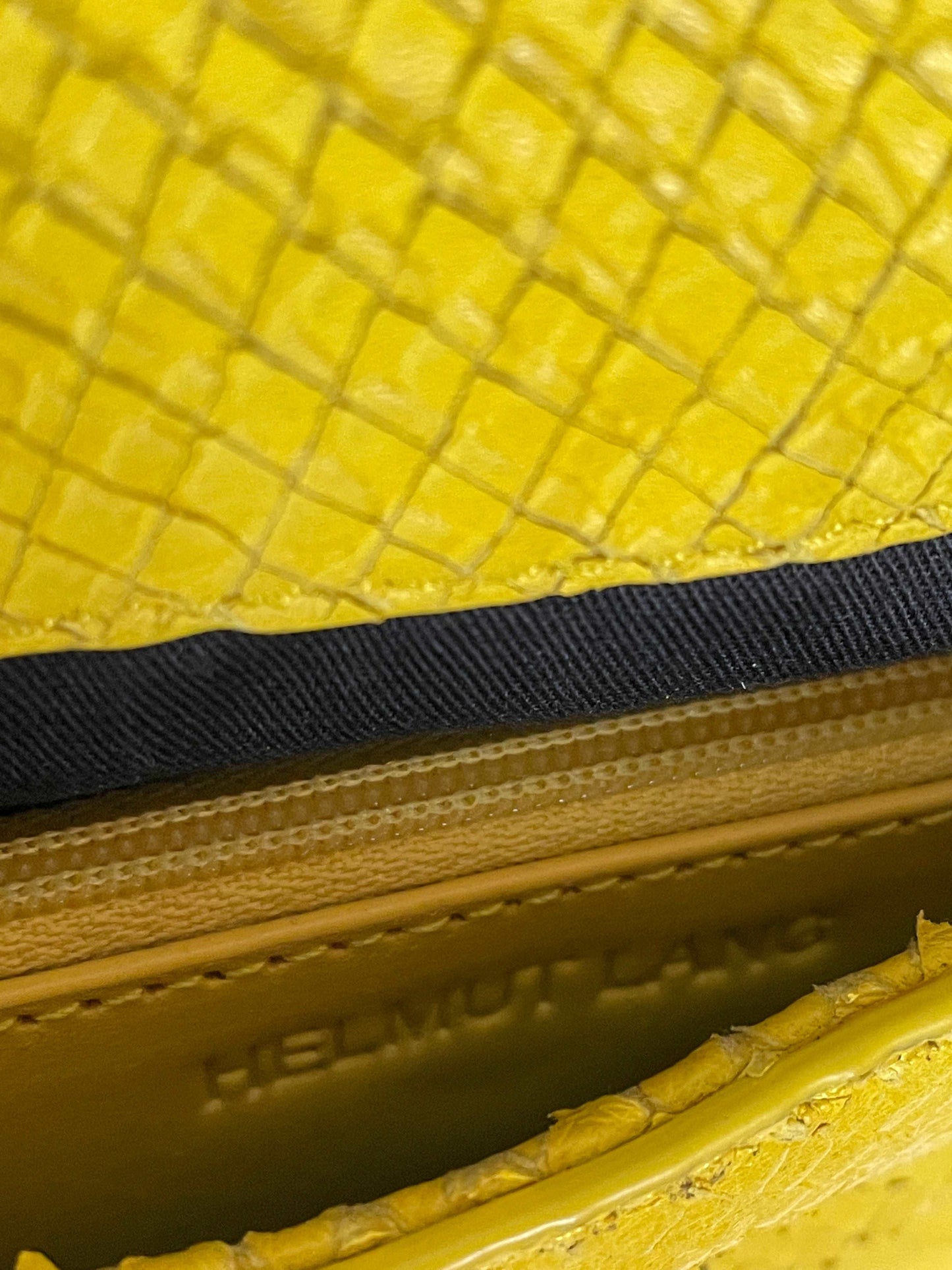 Helmut Lang Sample Fish Scale Shoulder- / Handbag