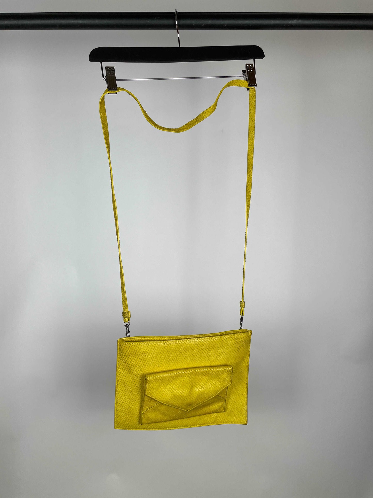 Helmut Lang Sample Fish Scale Shoulder- / Handbag