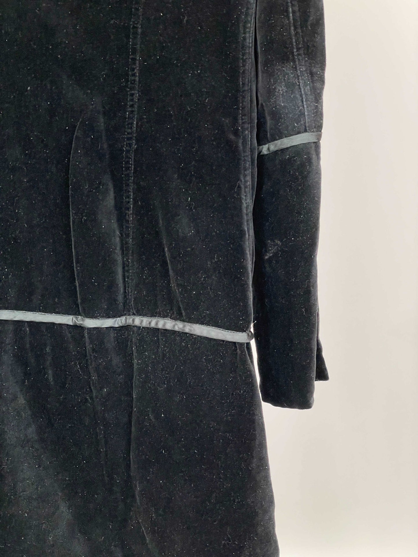 Helmut Lang 1996 Velvet Coat