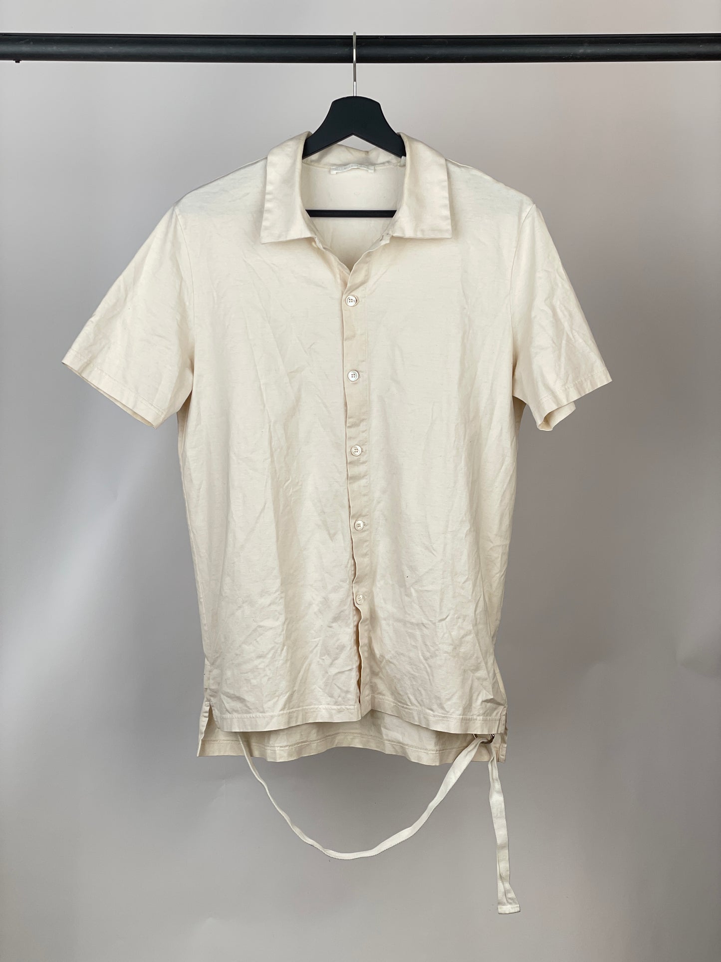Helmut Lang SS04 Bondage Strap Short-Sleeve Shirt