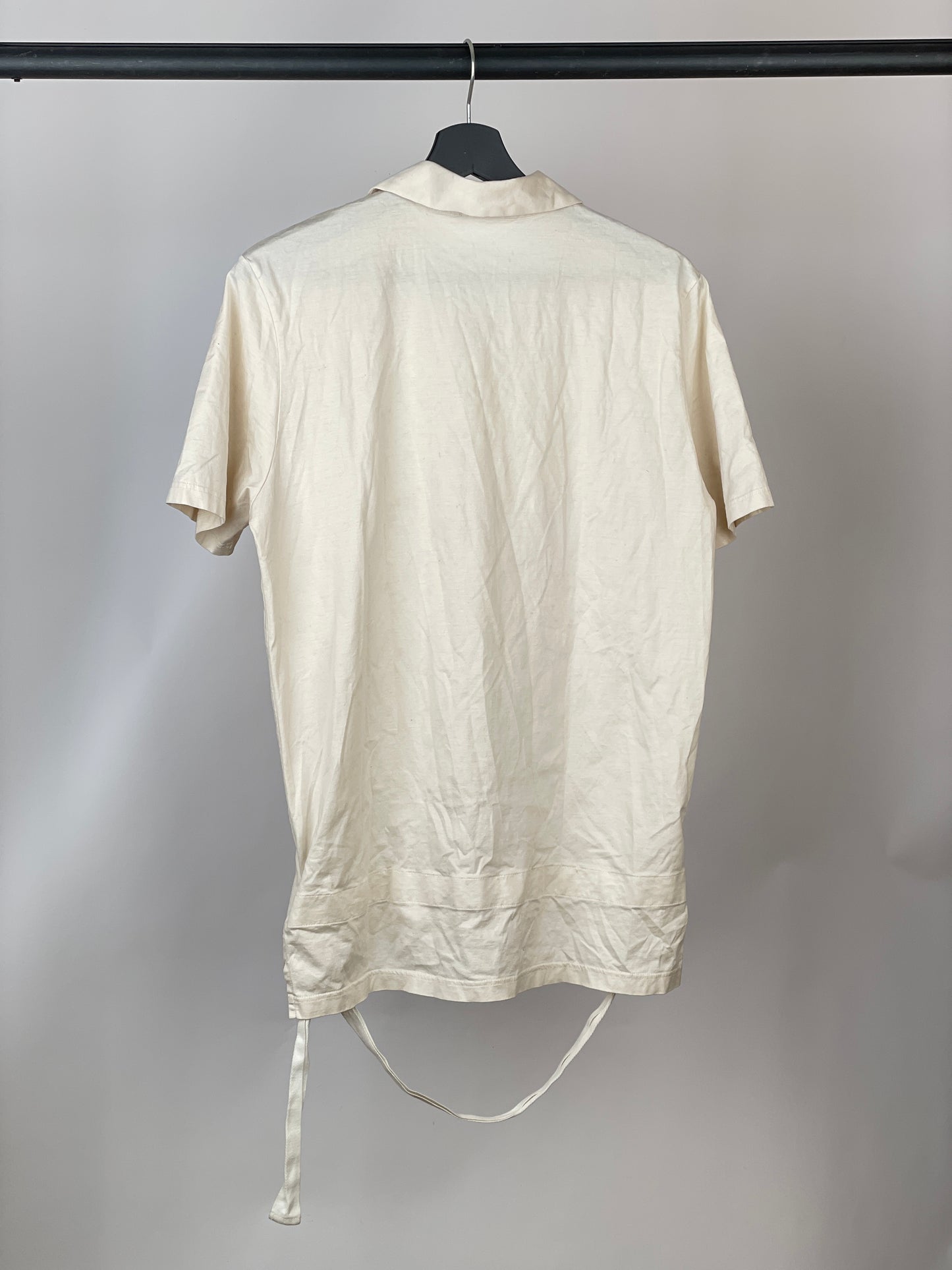 Helmut Lang SS04 Bondage Strap Short-Sleeve Shirt