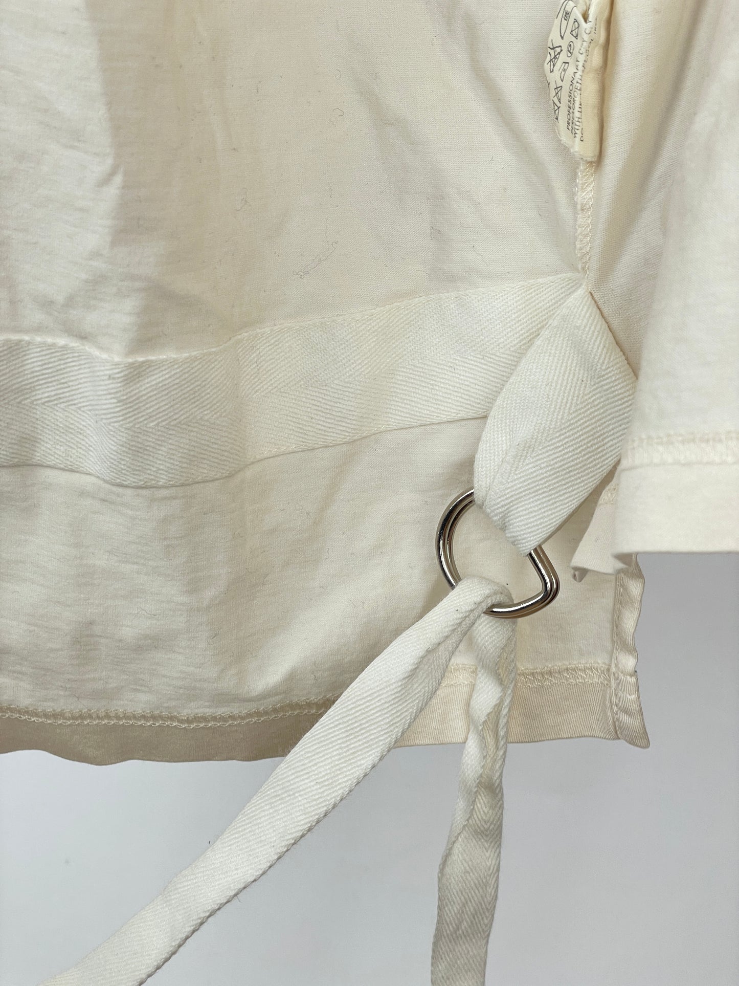 Helmut Lang SS04 Bondage Strap Short-Sleeve Shirt