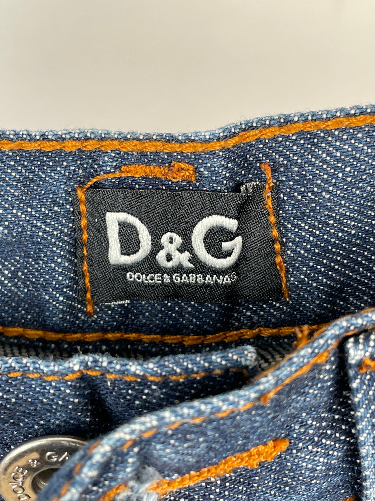 Dolce & Gabbana SS01 Safety Pin Denim Jeans