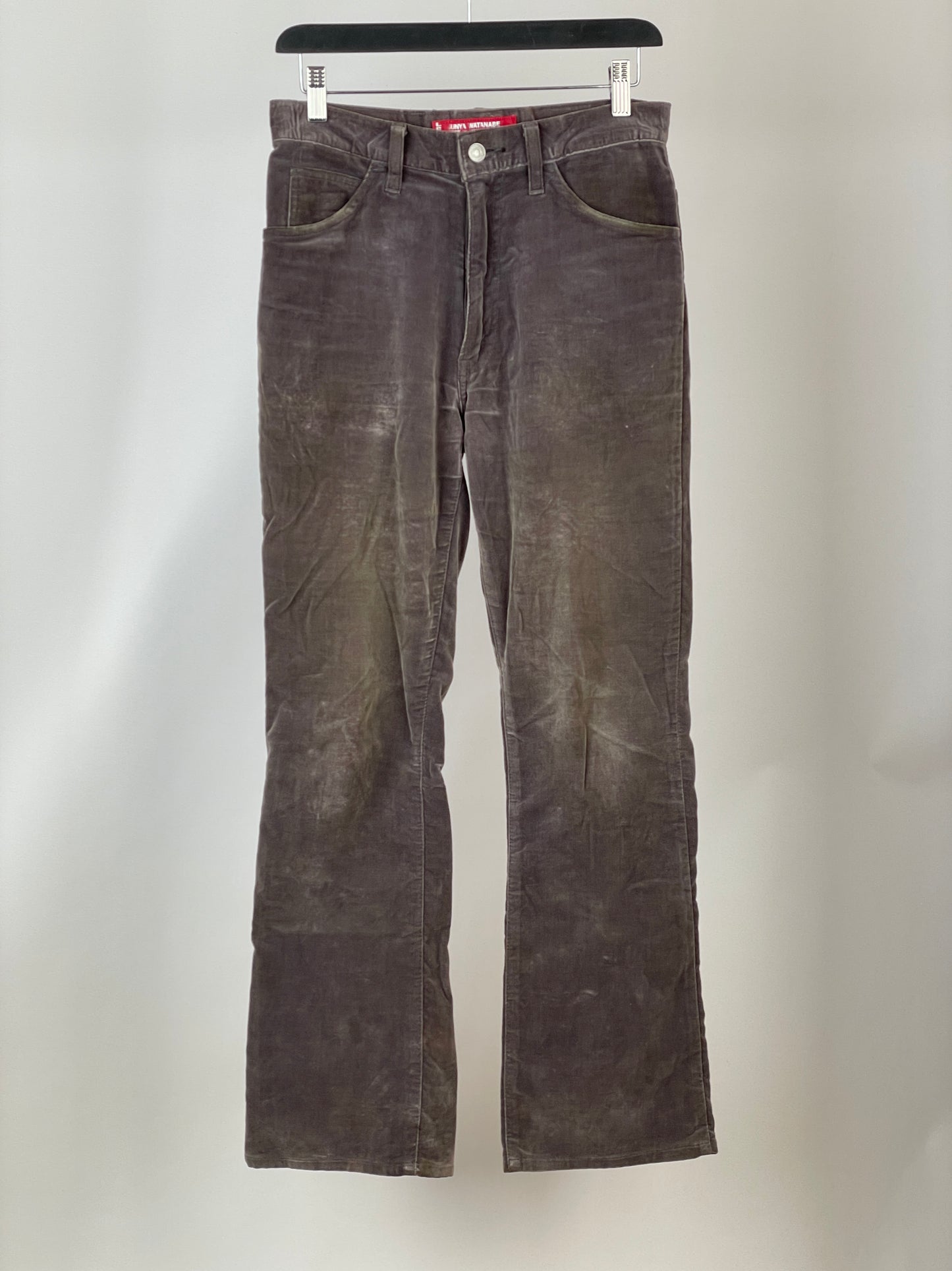 Junya Watanabe for Comme des Garçons x Levis AD2002 Bootcut Velour Pants