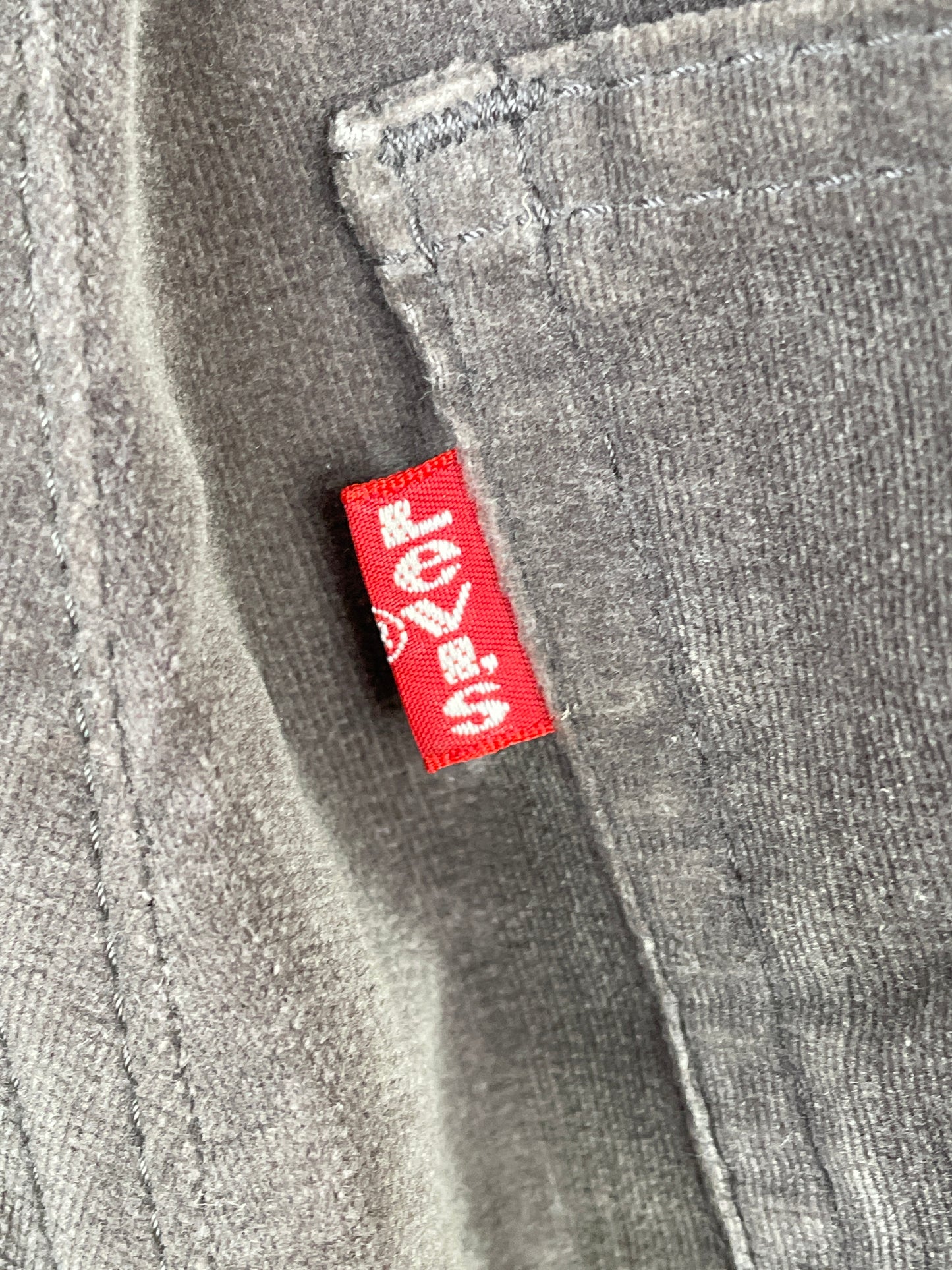 Junya Watanabe for Comme des Garçons x Levis AD2002 Bootcut Velour Pants