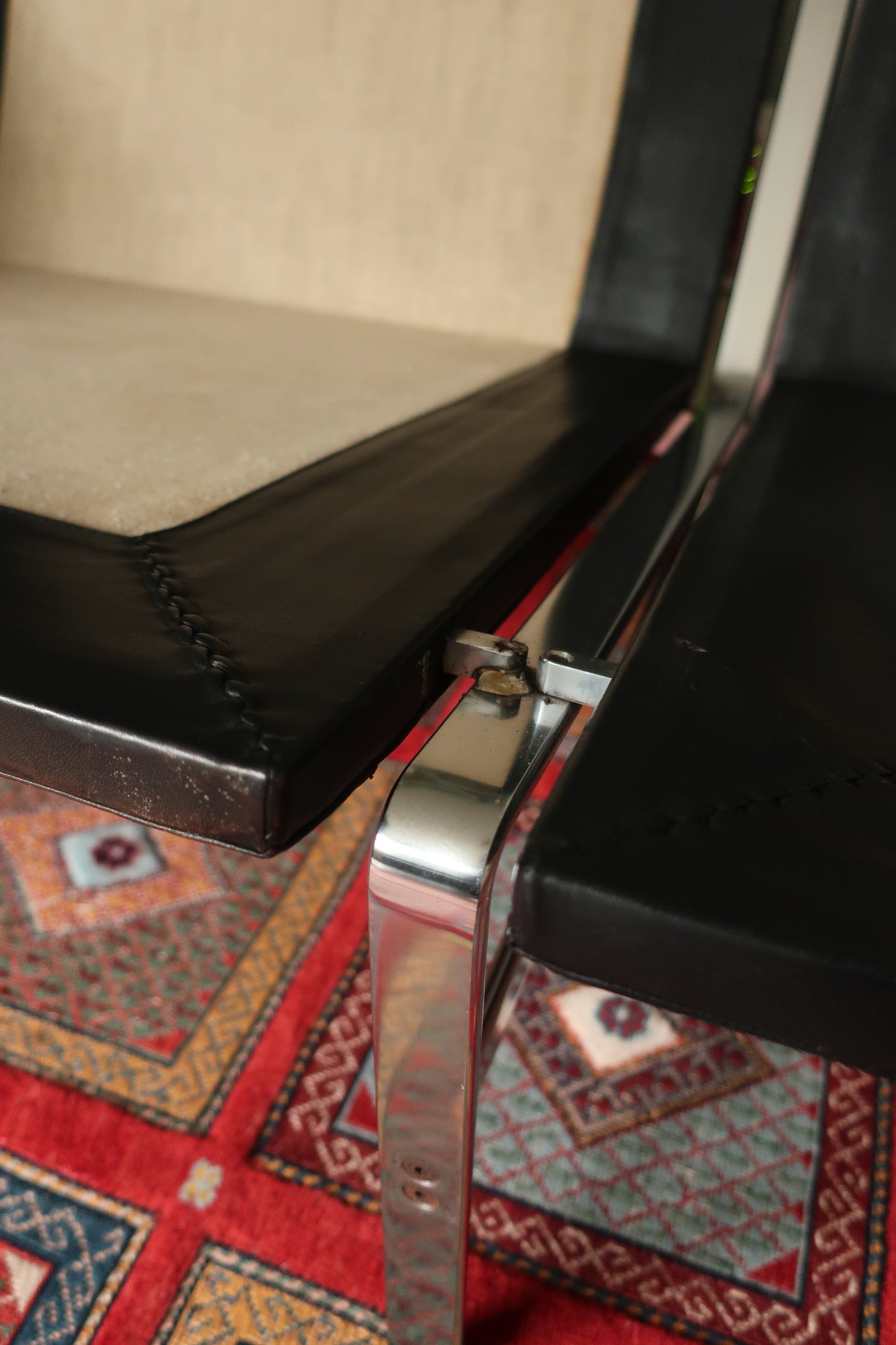 Kill International 1960s FK 6722 Jorgen Kastholm & Preben Fabricius Sofa