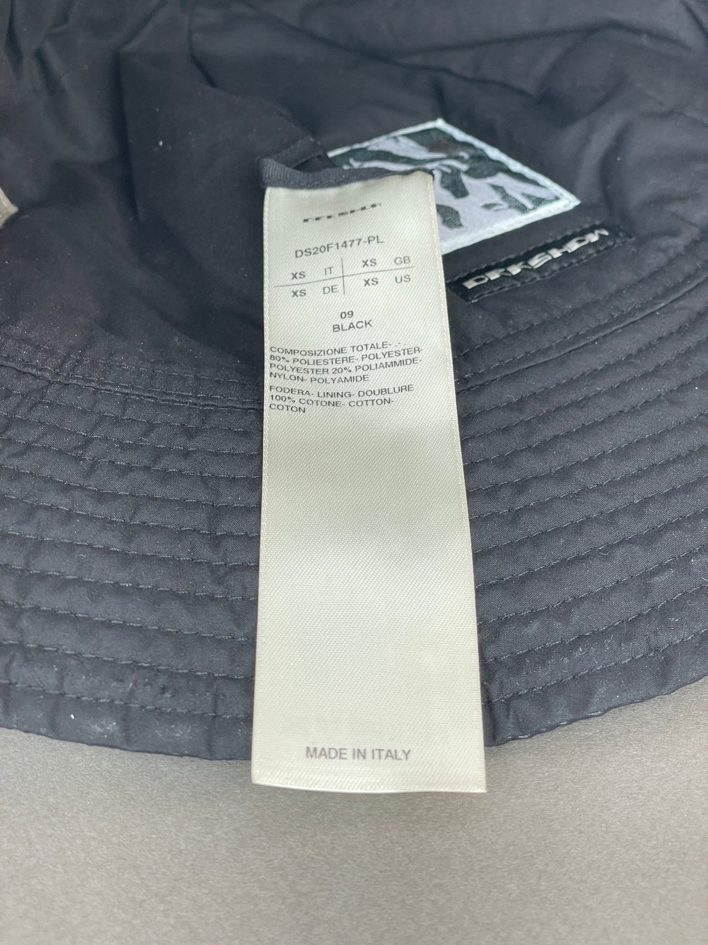 Rick Owens DRKSHDW AW20 "Performa" Gilligan / Bucket Hat