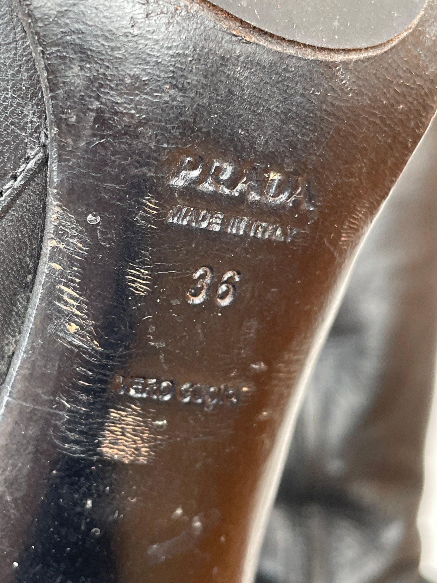 Prada AW05 Heel Boots