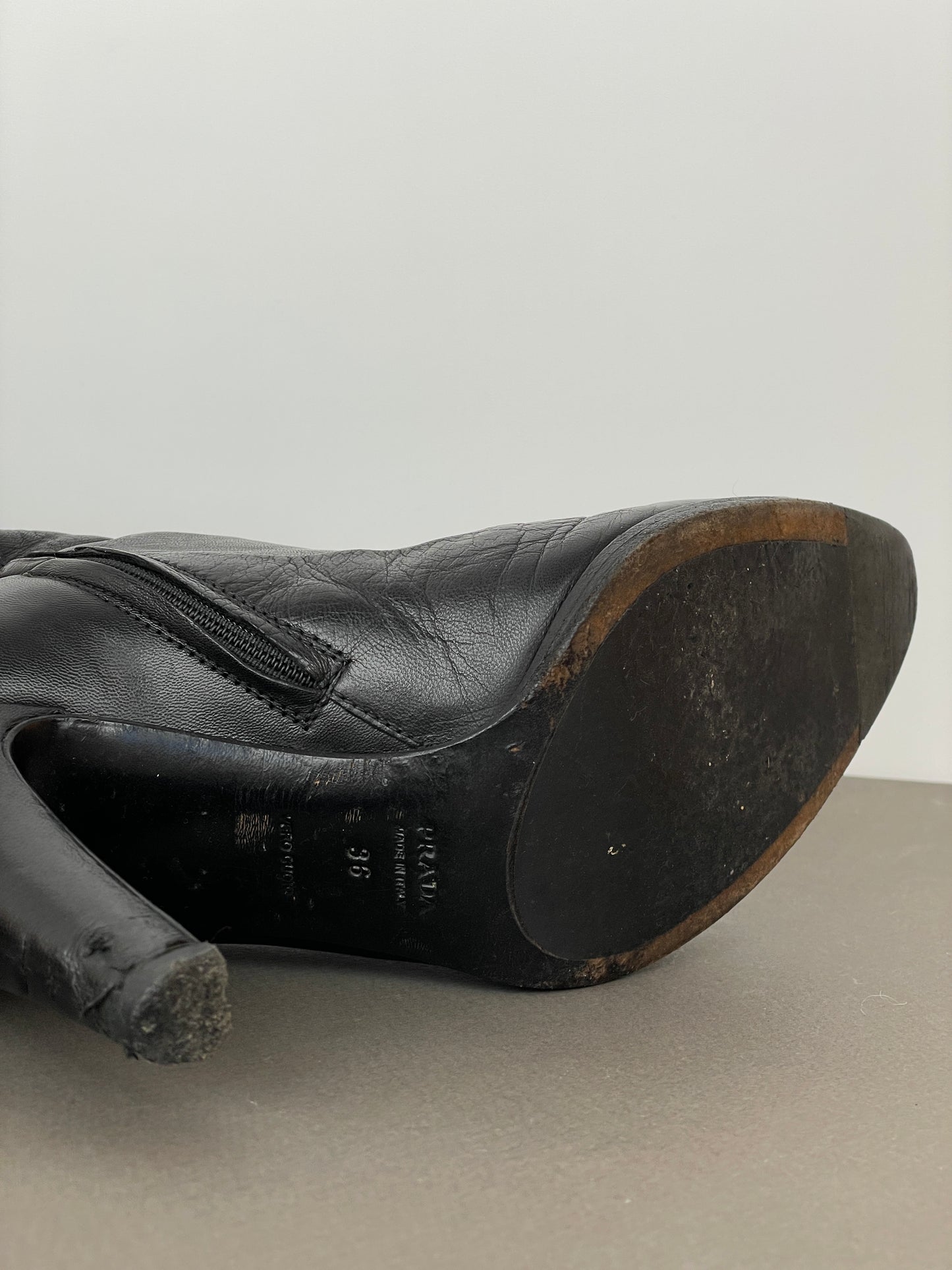Prada AW05 Heel Boots
