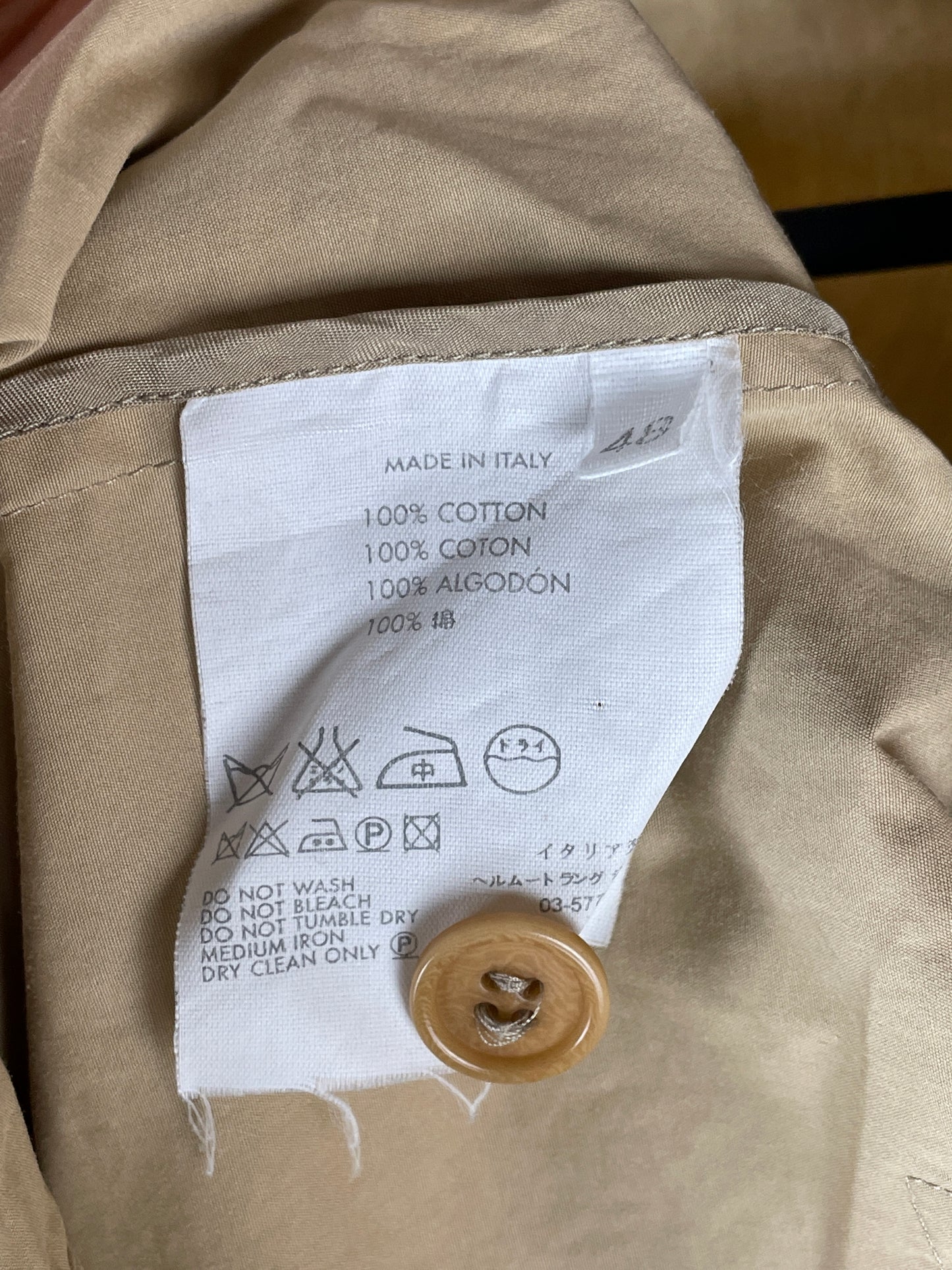 Helmut Lang One Pocket Jacket