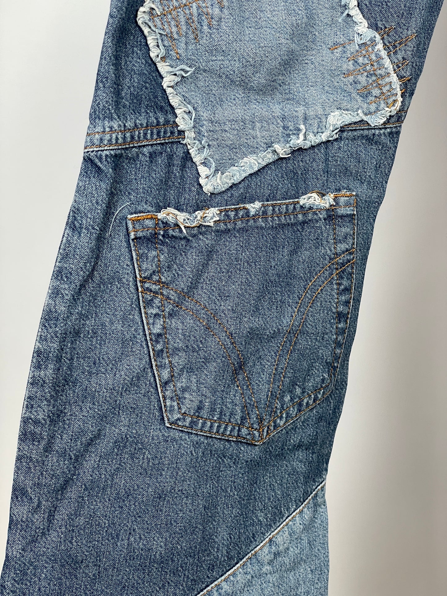 Dolce & Gabbana Reconstructed Jeans