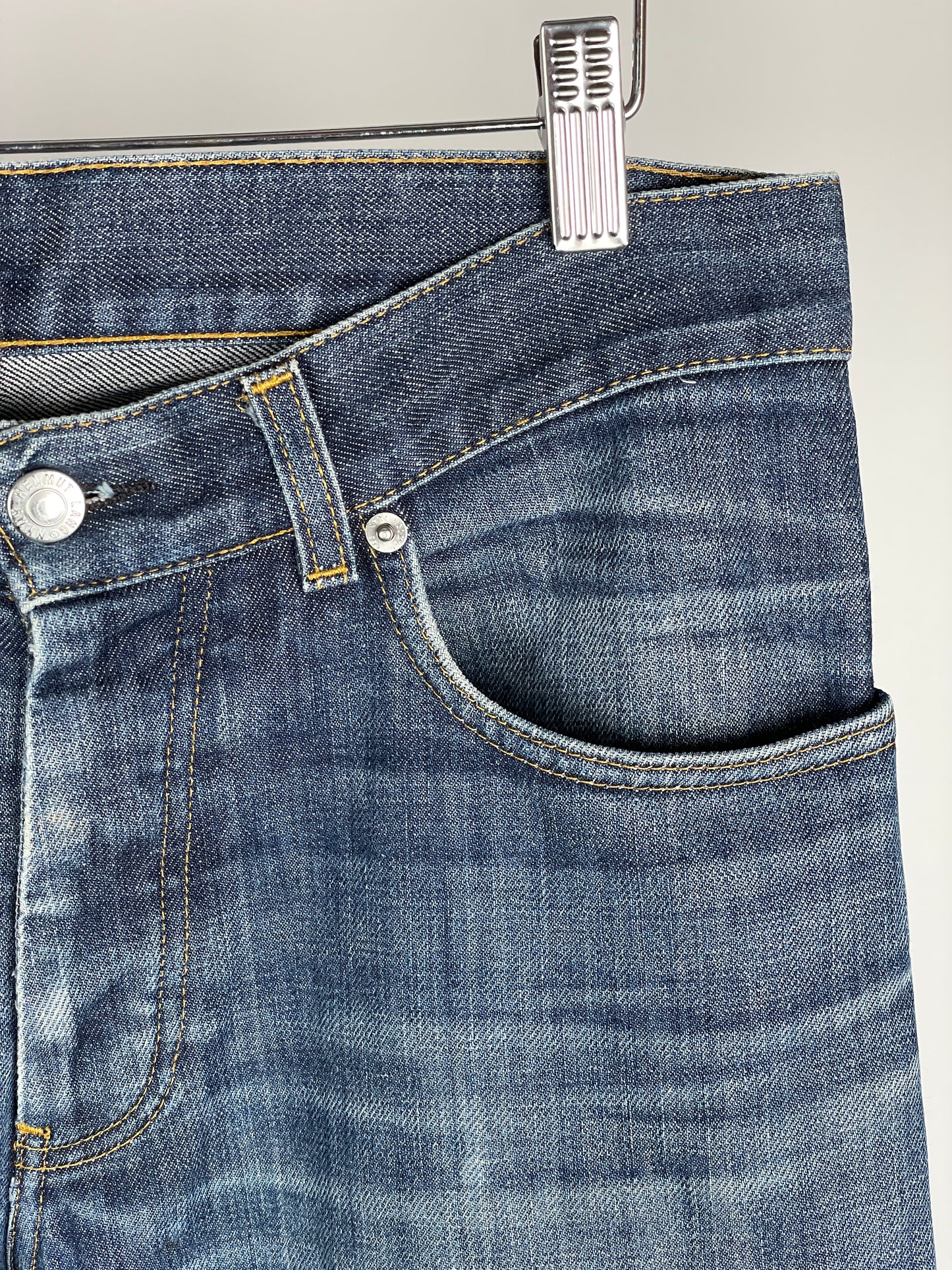 Helmut Lang Boot Cut Raw Denim