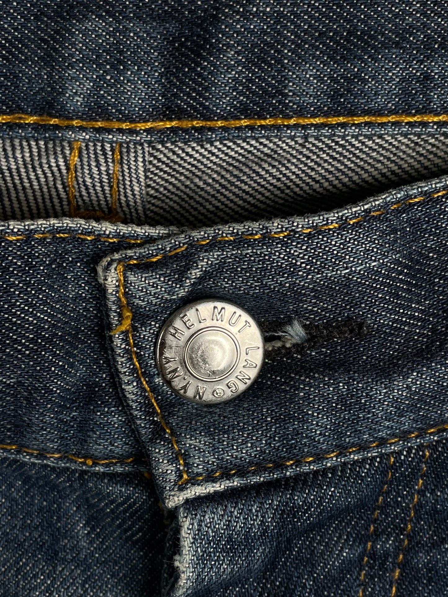 Helmut Lang Boot Cut Raw Denim