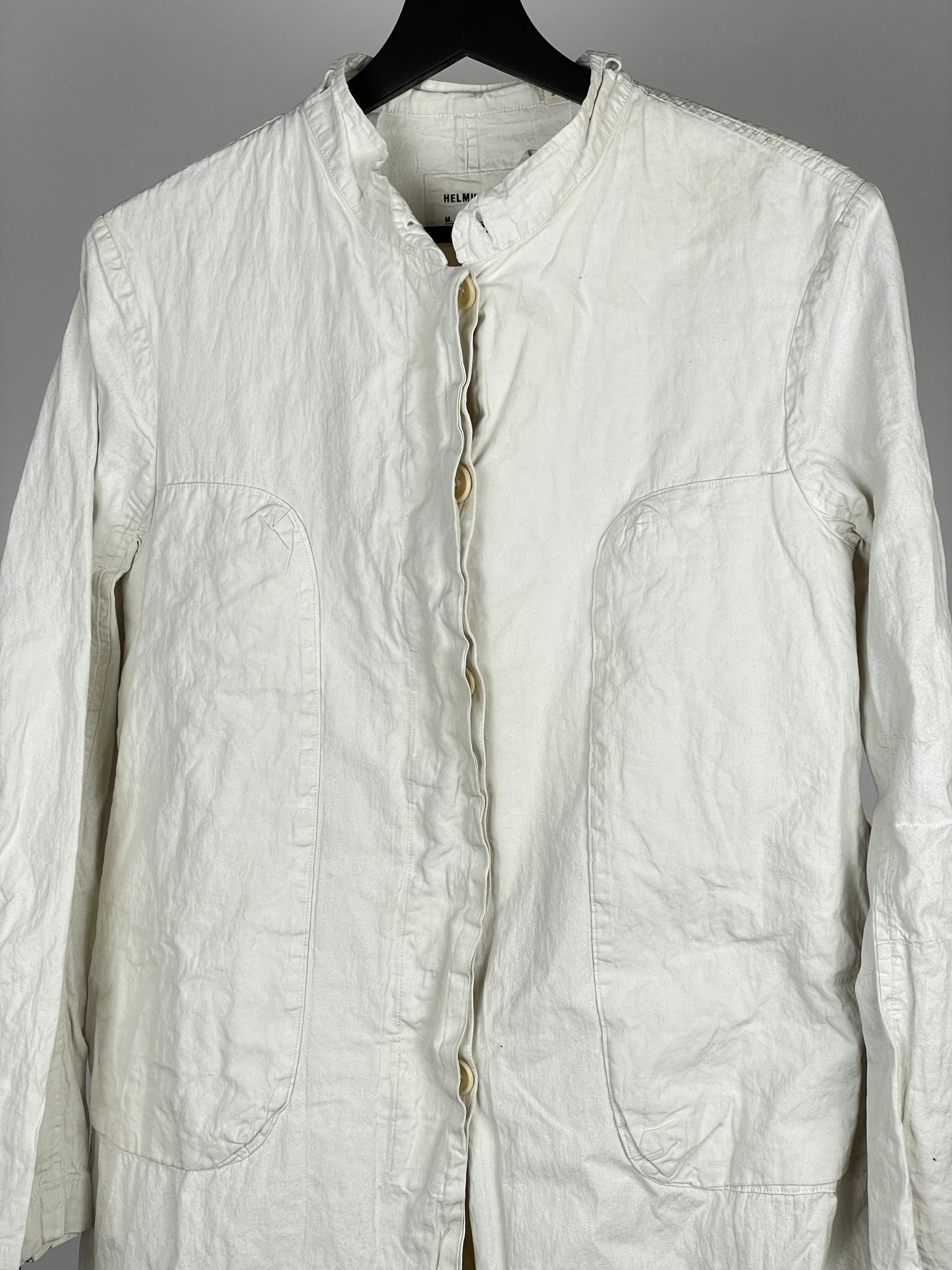 Helmut Lang Astro Coat White