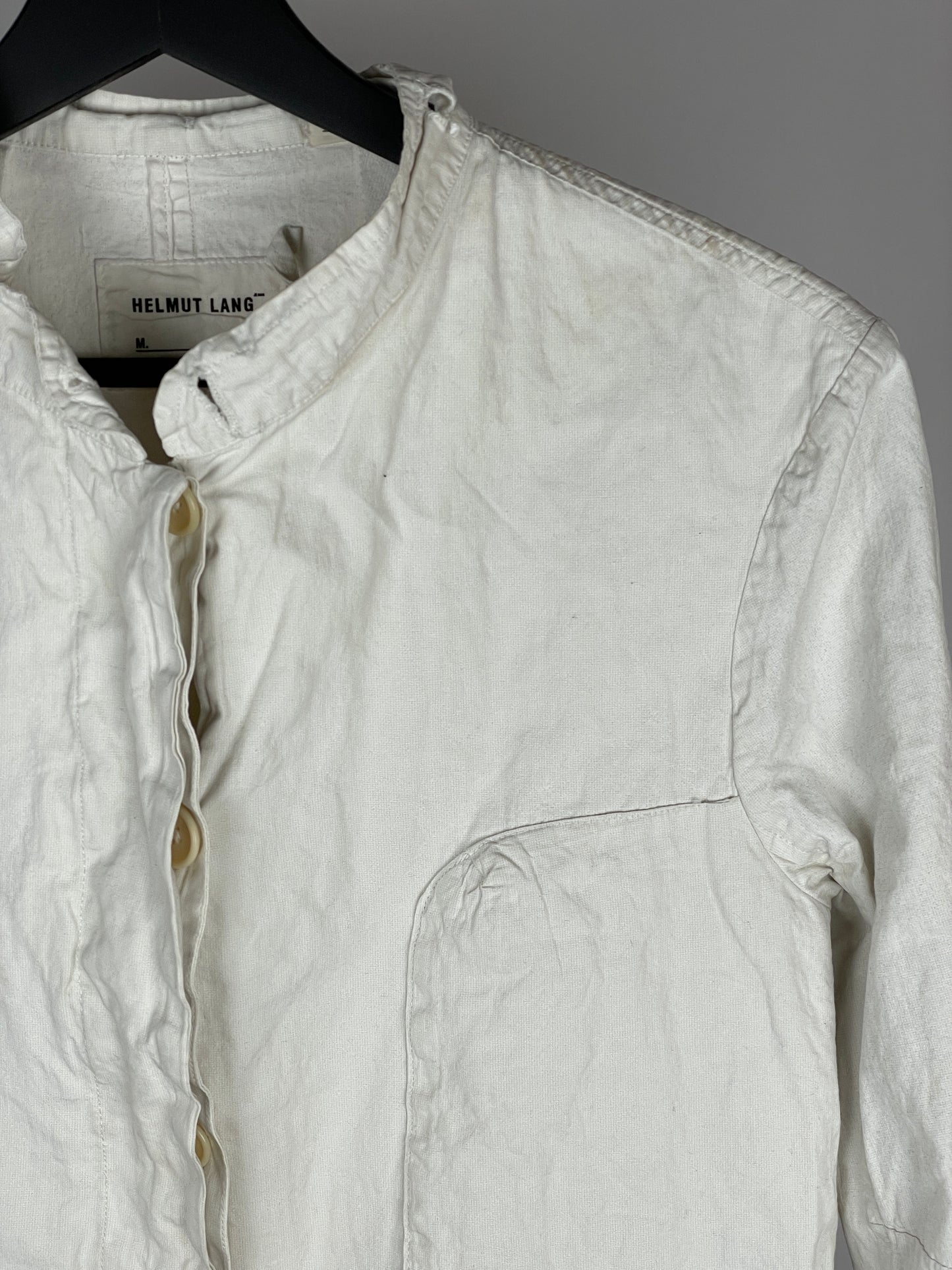 Helmut Lang Astro Coat White