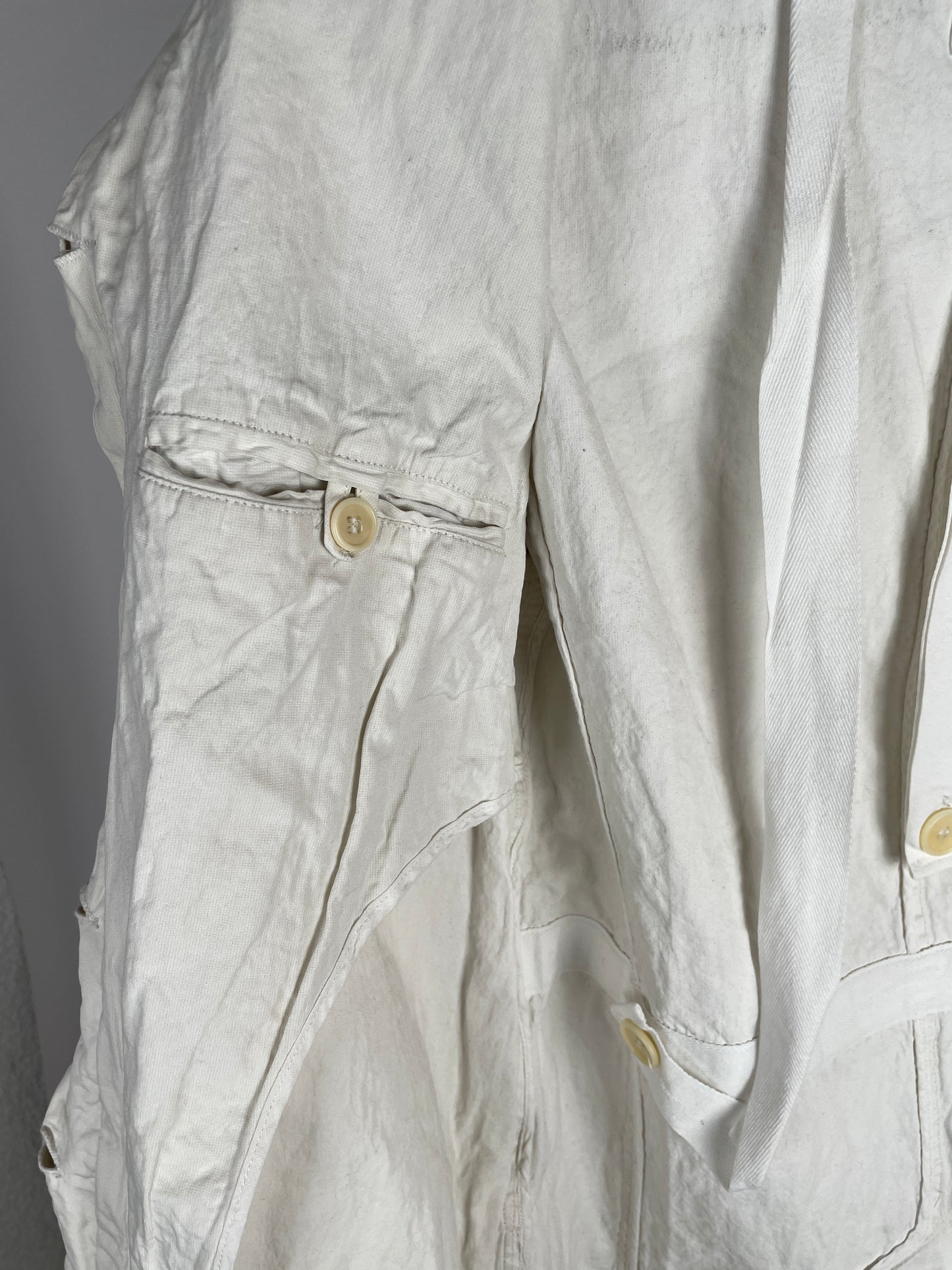 Helmut Lang Astro Coat White