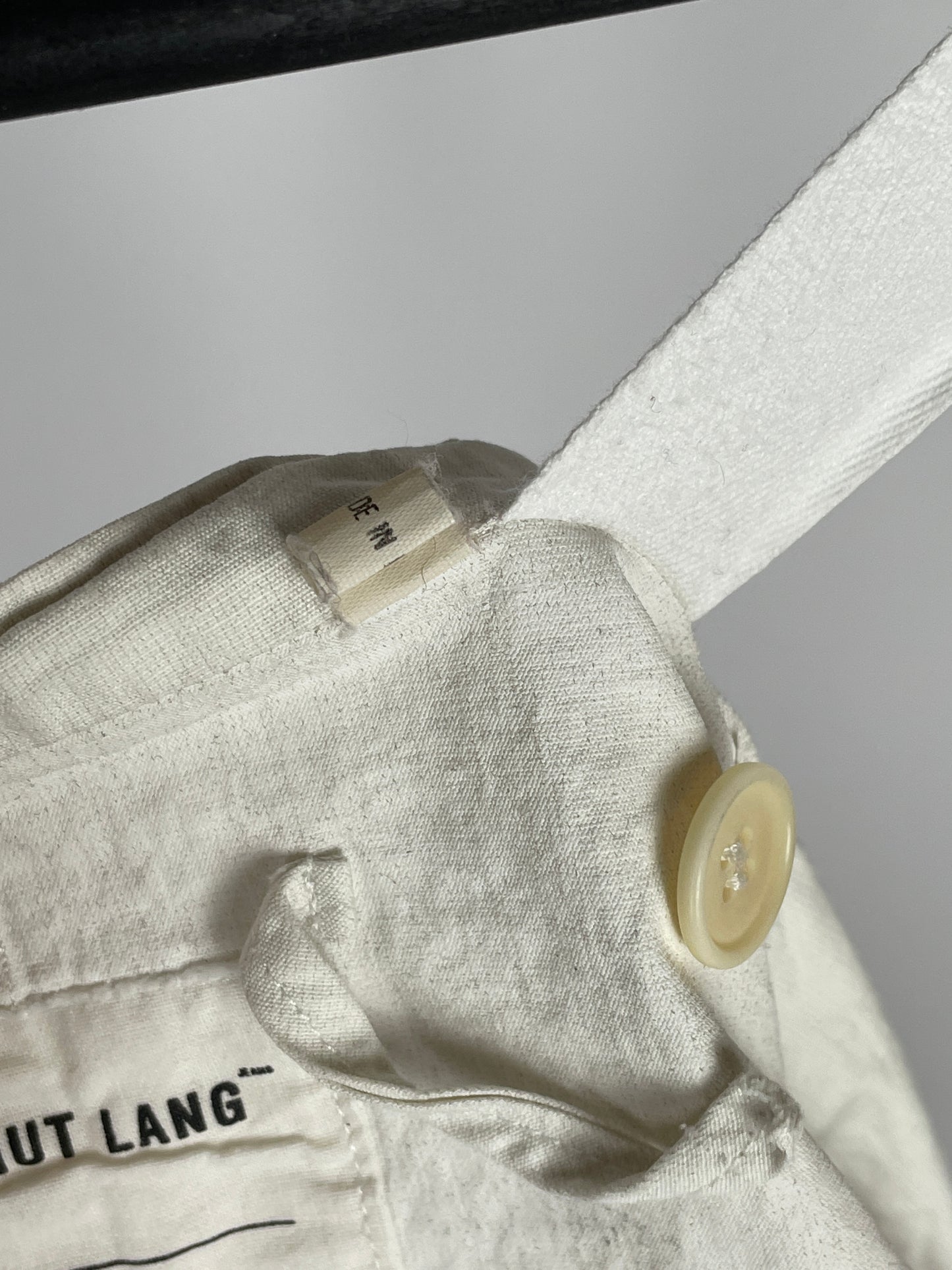 Helmut Lang Astro Coat White