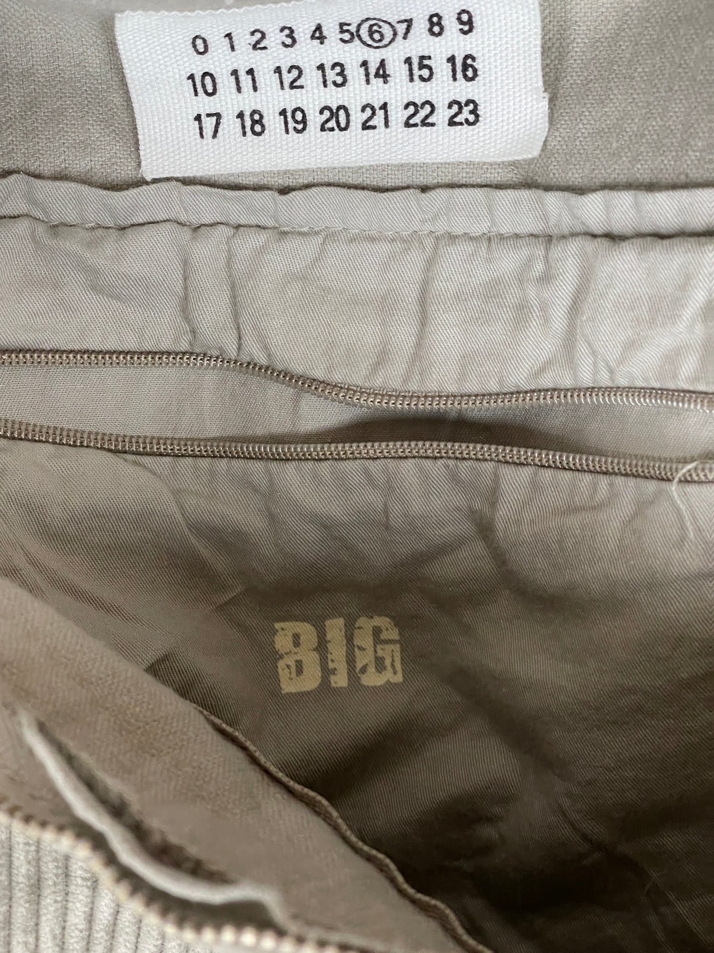 Maison Margiela Big Curduroy Bag