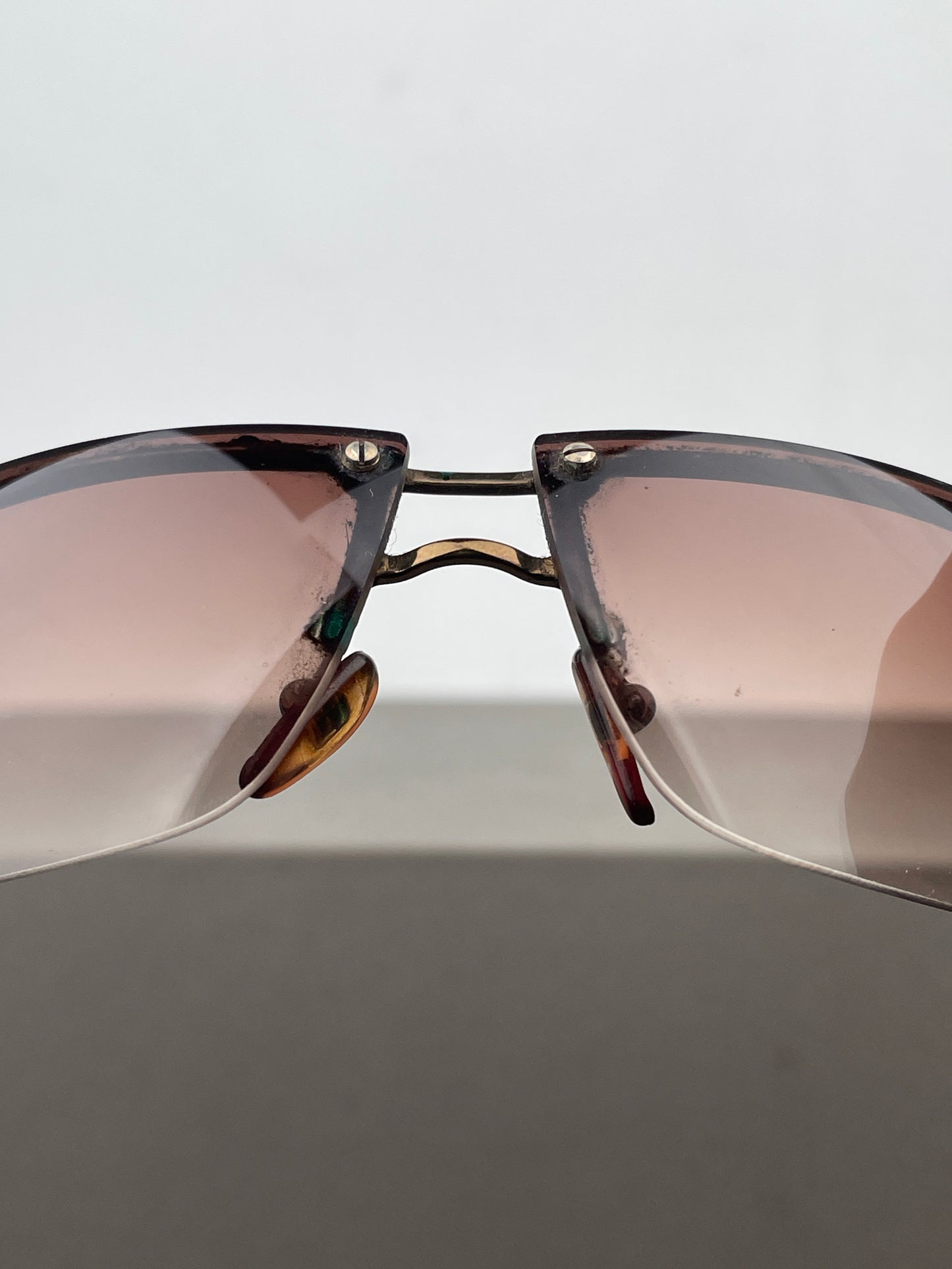 Gucci by Tom Ford AW00 ‘GG2653/S’ Rimless Sunglasses