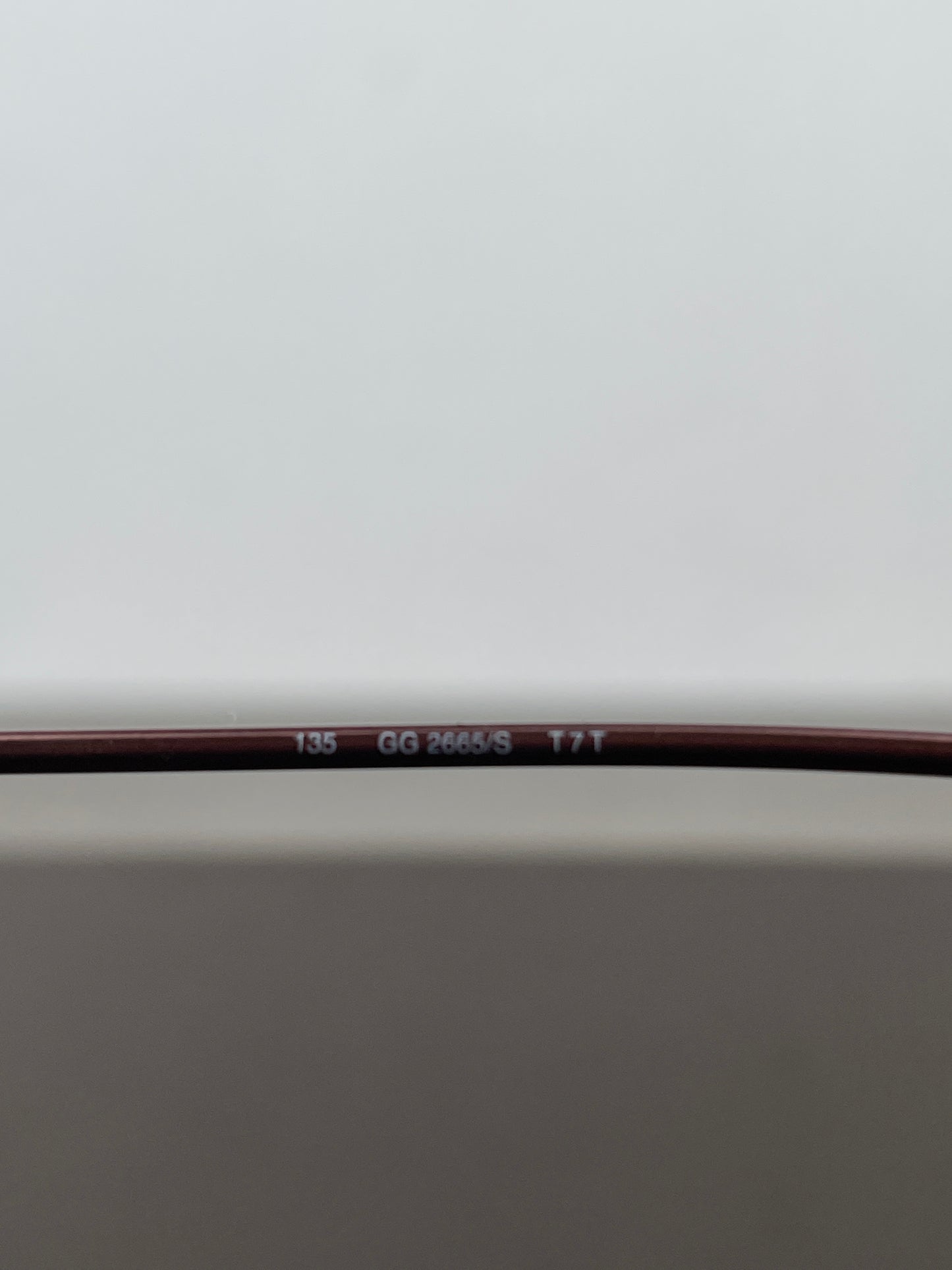 Gucci by Tom Ford SS01 GG2665/S Wrap Mask Shield Cat Eye Sunglasses