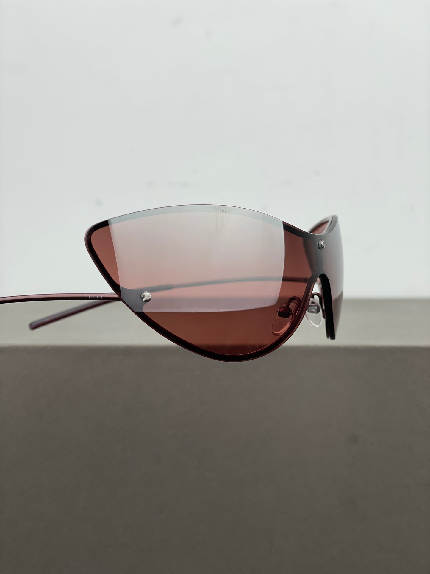 Gucci by Tom Ford SS01 GG2665/S Wrap Mask Shield Cat Eye Sunglasses