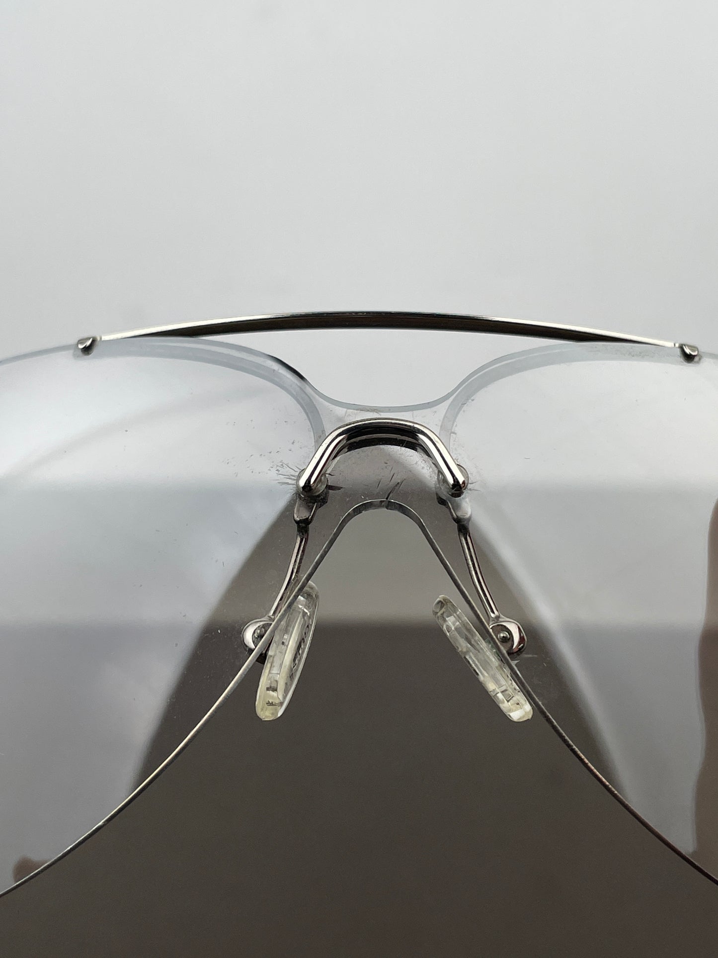 Dior by Galliano 2000s ‘Aviator’ Wrap Mask Shield Sunglasses