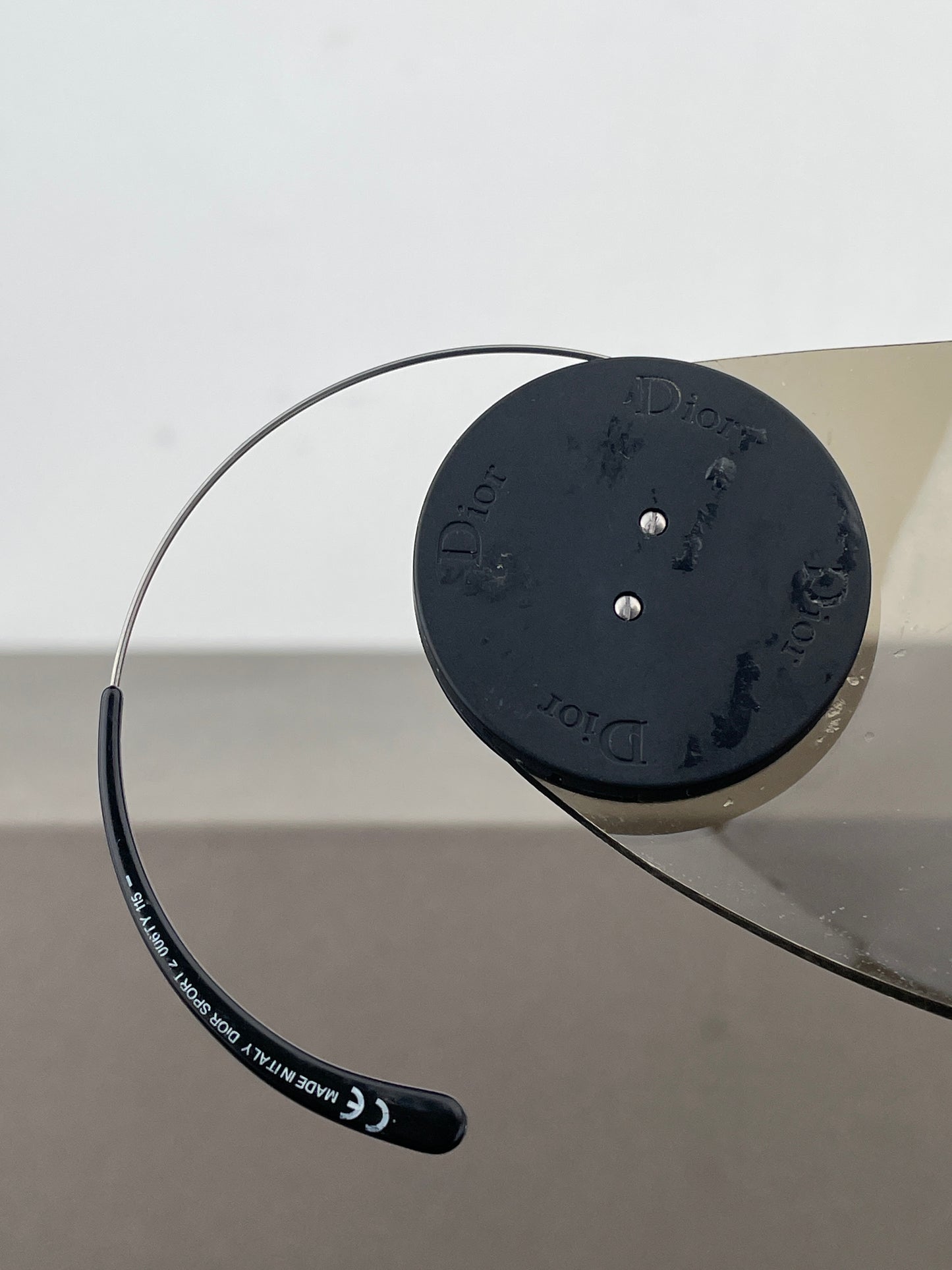 Dior by Galliano 2000s ‘Sport 2’ Wrap Mask Shield Sunglasses