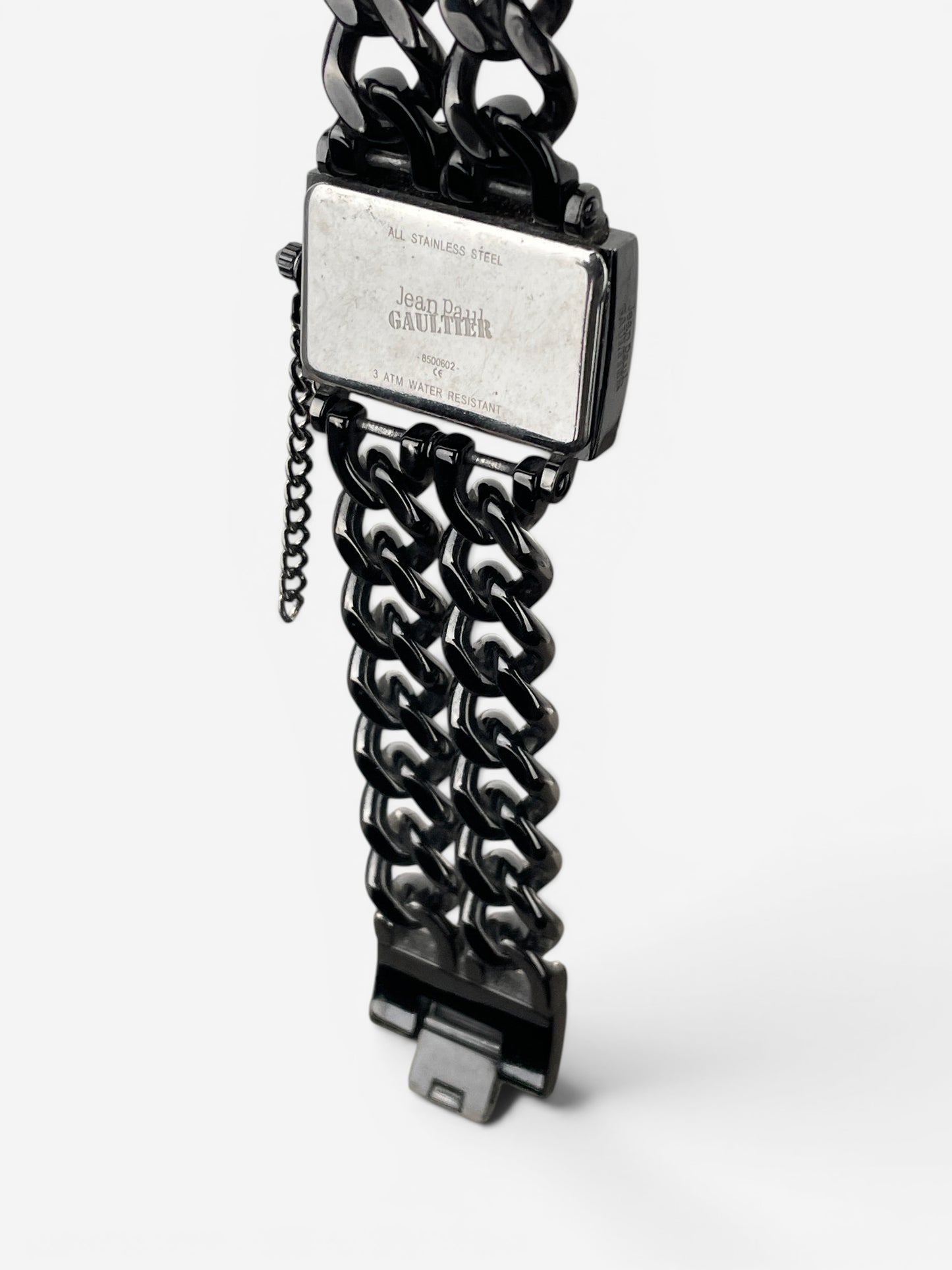 Jean Paul Gaultier 1990s Cuban Bracelet Watch – photo 5