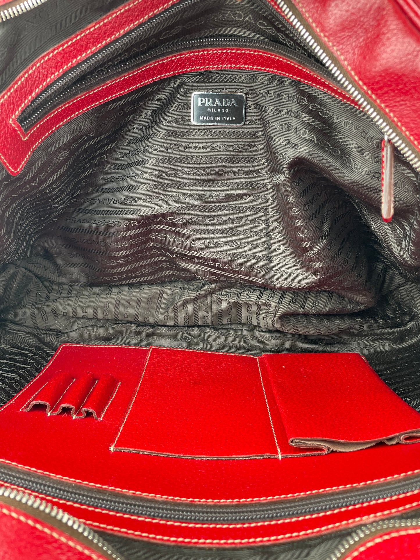 Prada 2000s Bauletto Handbag