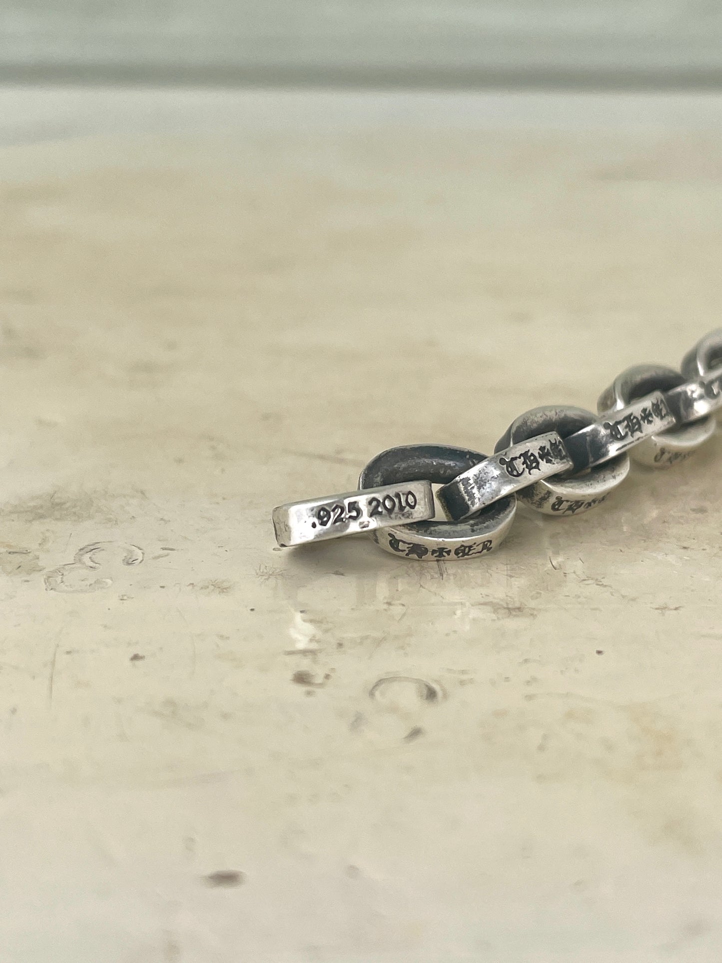 Chrome Hearts Large Paperchain Bracelet