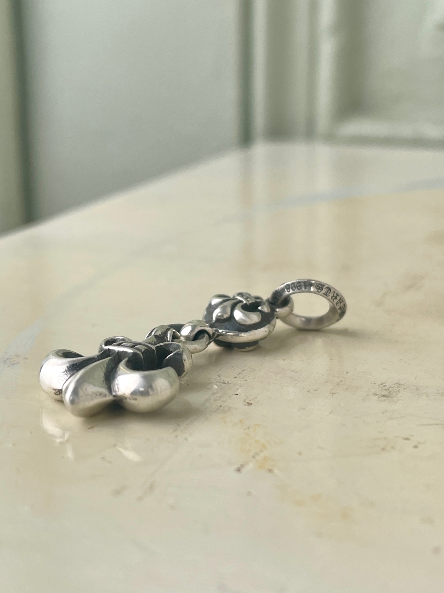 Chrome Hearts Fleur Ball Pendant