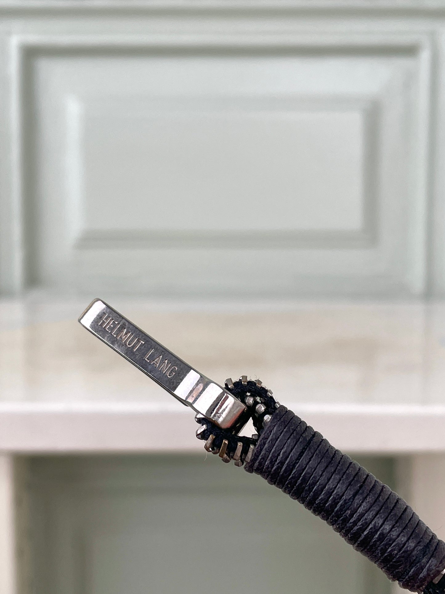 Helmut Lang AW03 Multi-Zipper Metal Belt